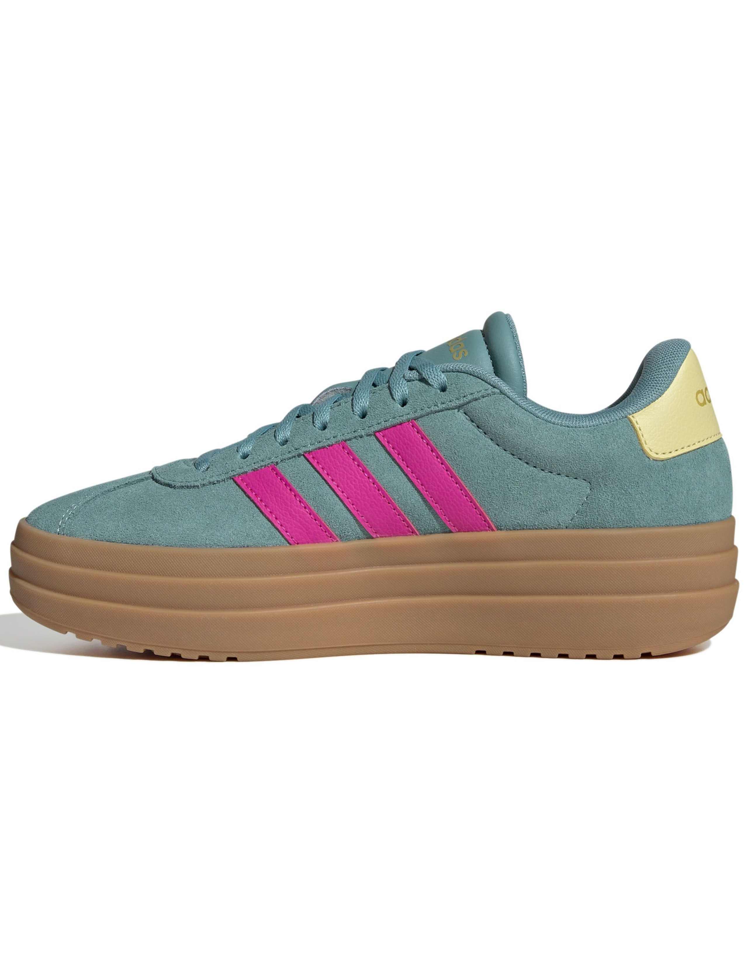 VL Court Bold Leather Platform Trainers 2 of 6