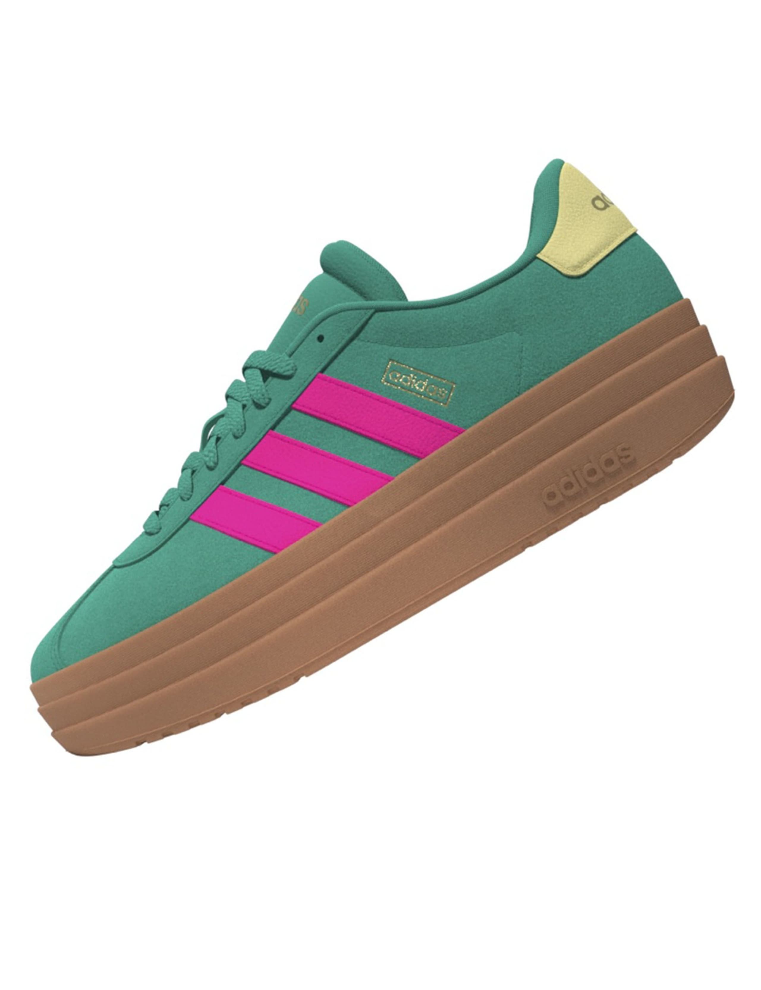VL Court Bold Leather Platform Trainers 4 of 6