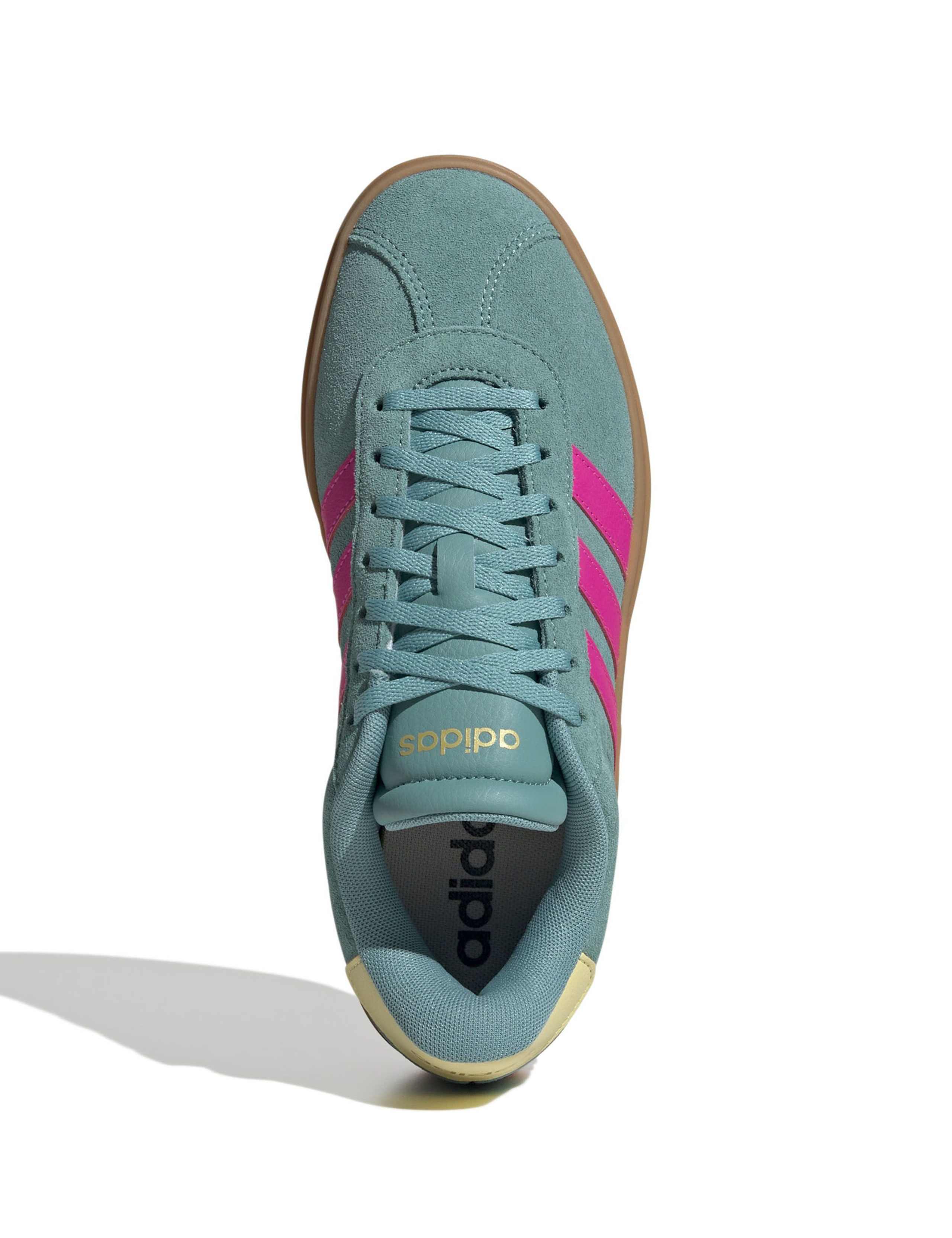 VL Court Bold Leather Platform Trainers 3 of 4