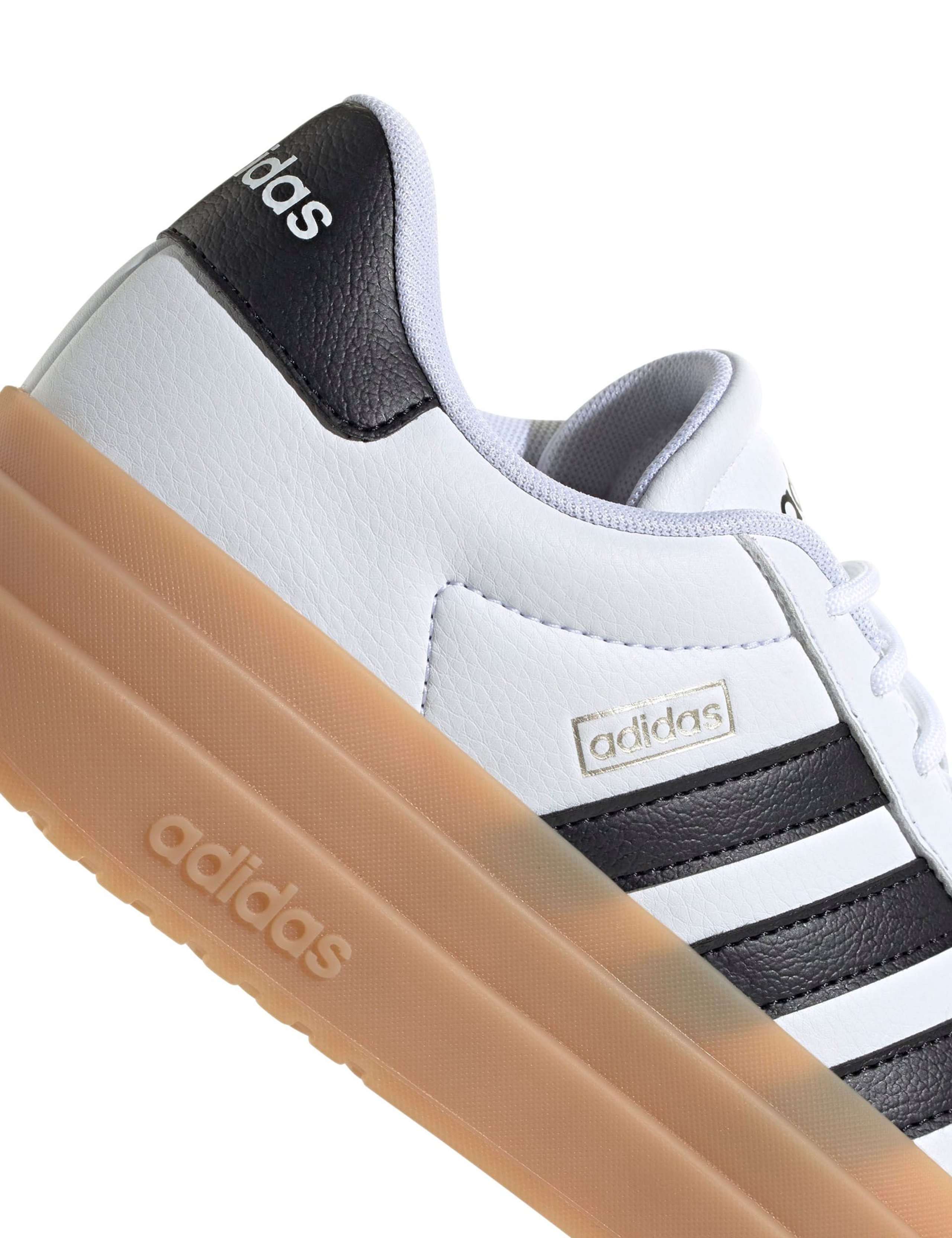 VL Court Bold Leather Platform Trainers 4 of 6