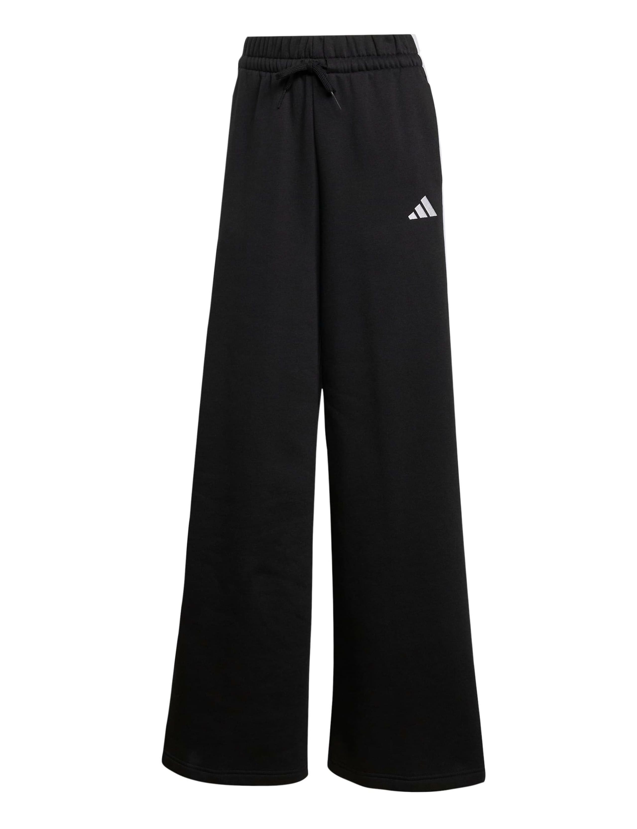 3-Stripes Fleece Wide Leg Joggers 2 of 6