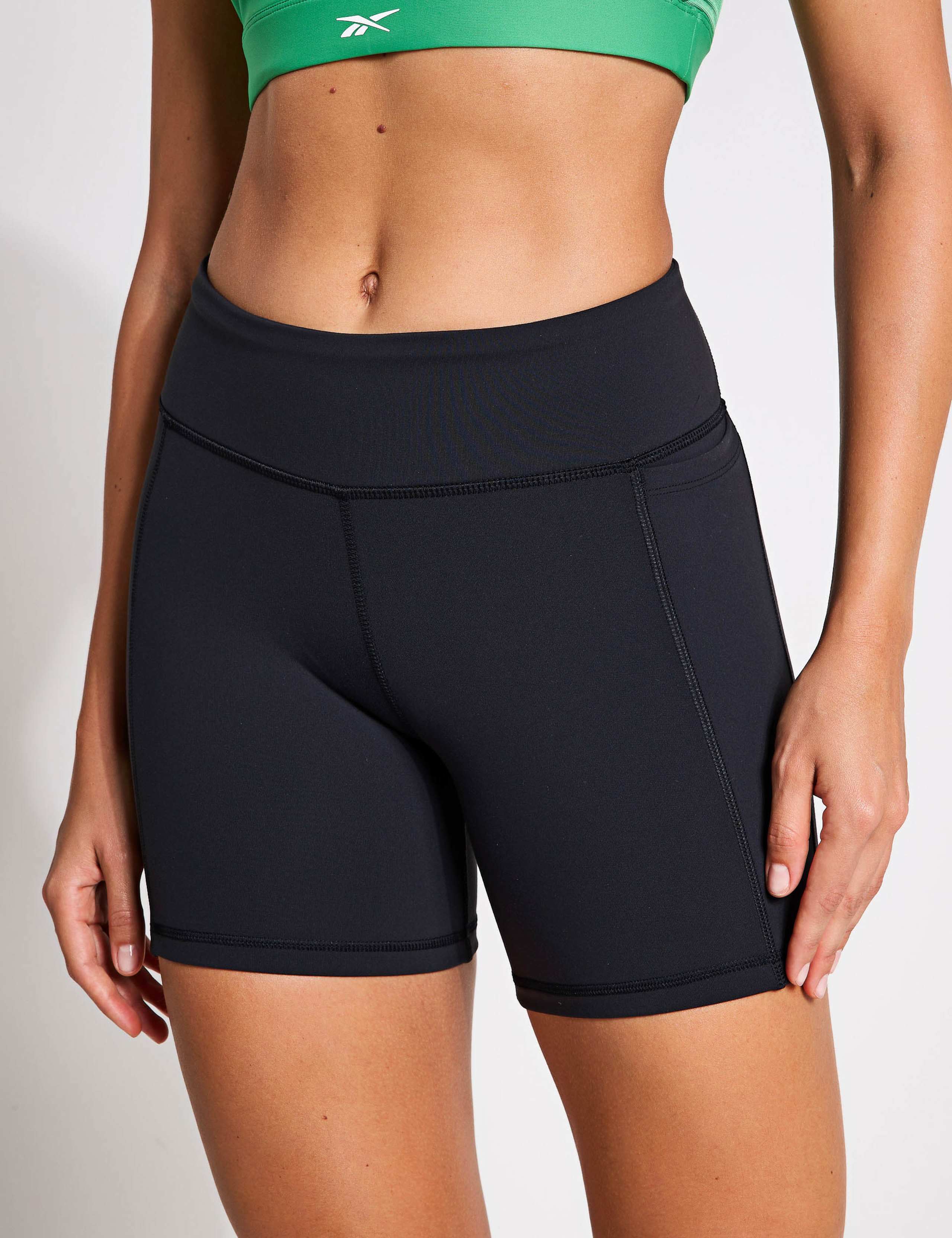 Lux Bootie High Waisted Gym Shorts 1 of 5