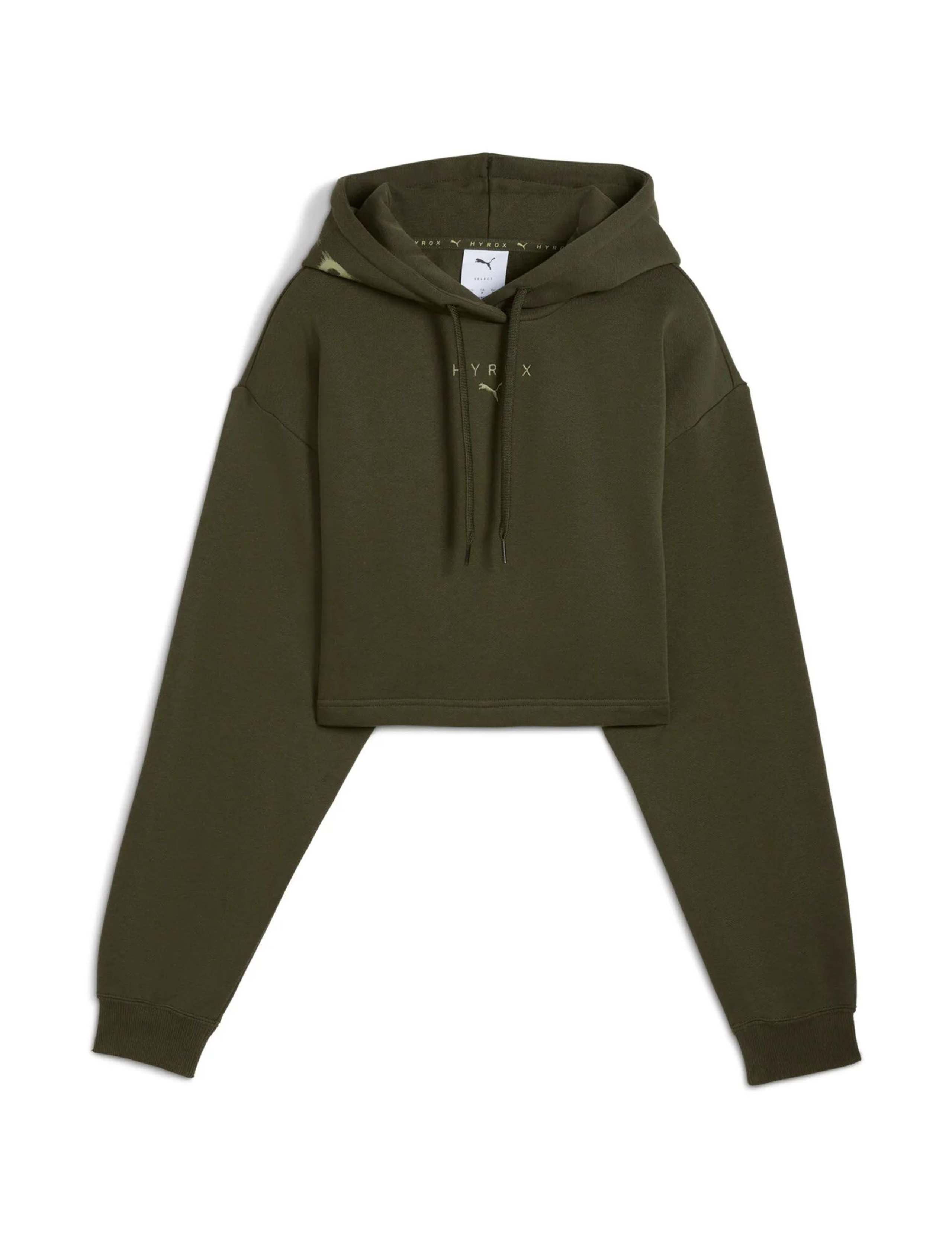 X Hyrox Heavyweight Cropped Hoodie 2 of 4