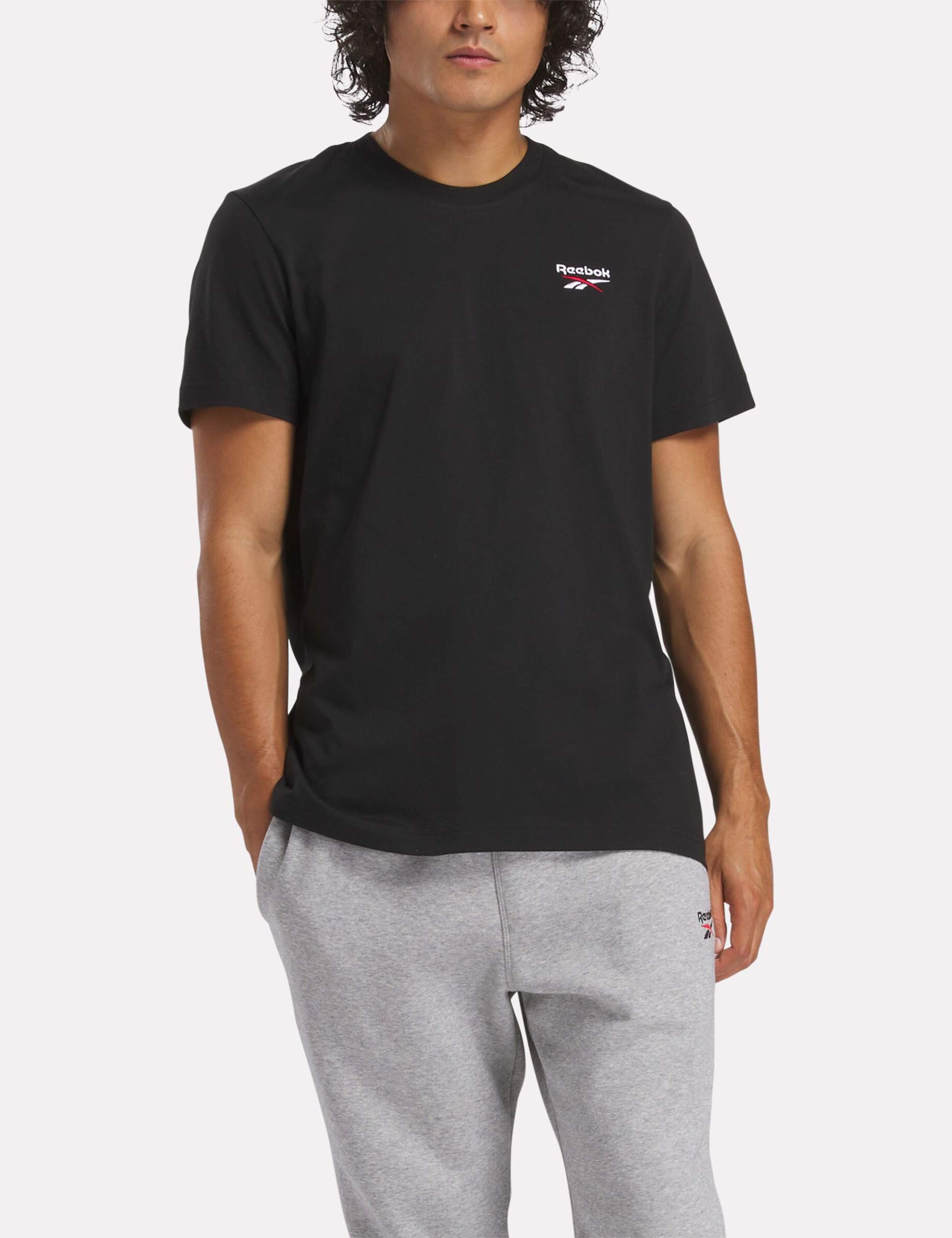 Identity Small Logo Pure Cotton T-Shirt 1 of 4