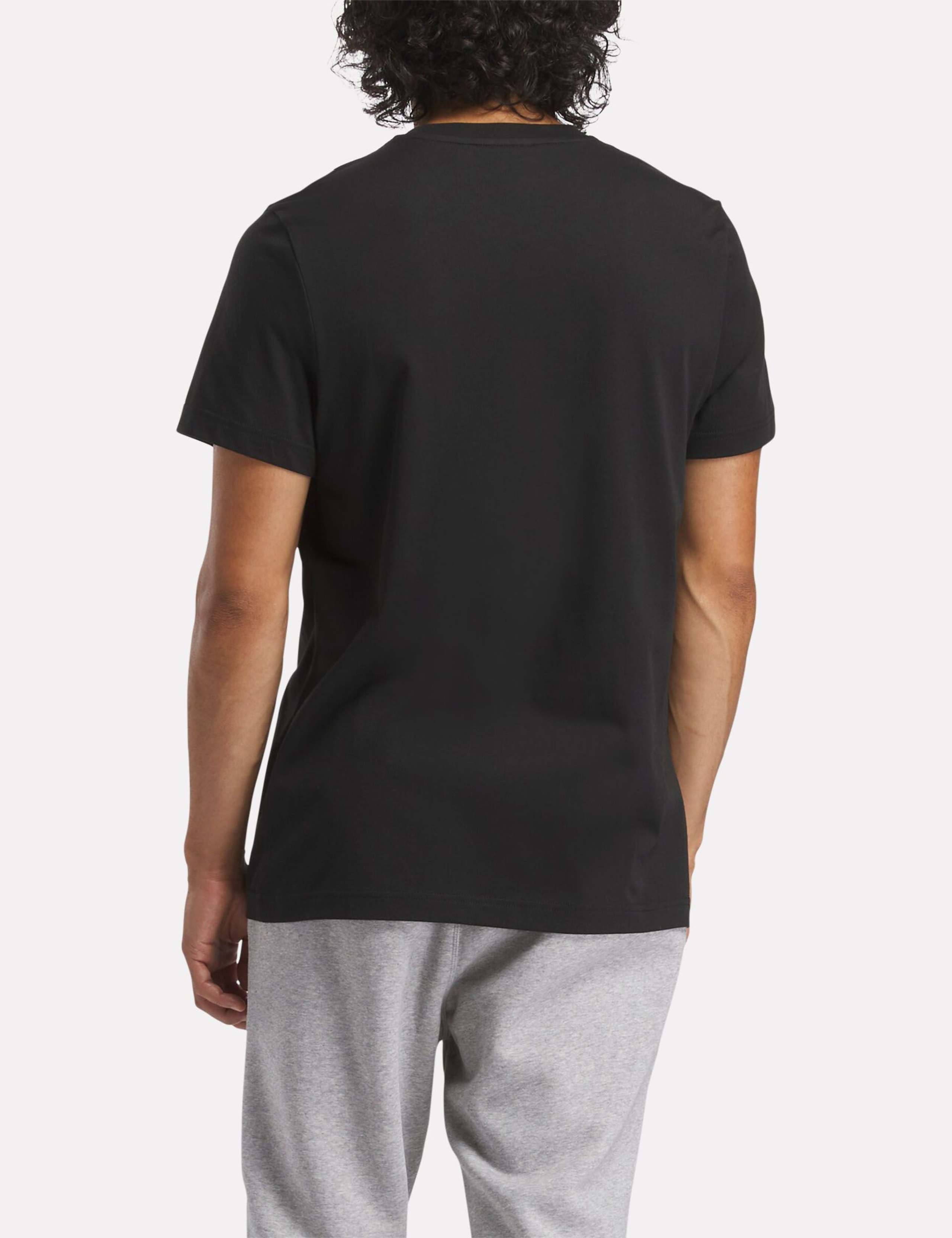 Identity Small Logo Pure Cotton T-Shirt 4 of 4