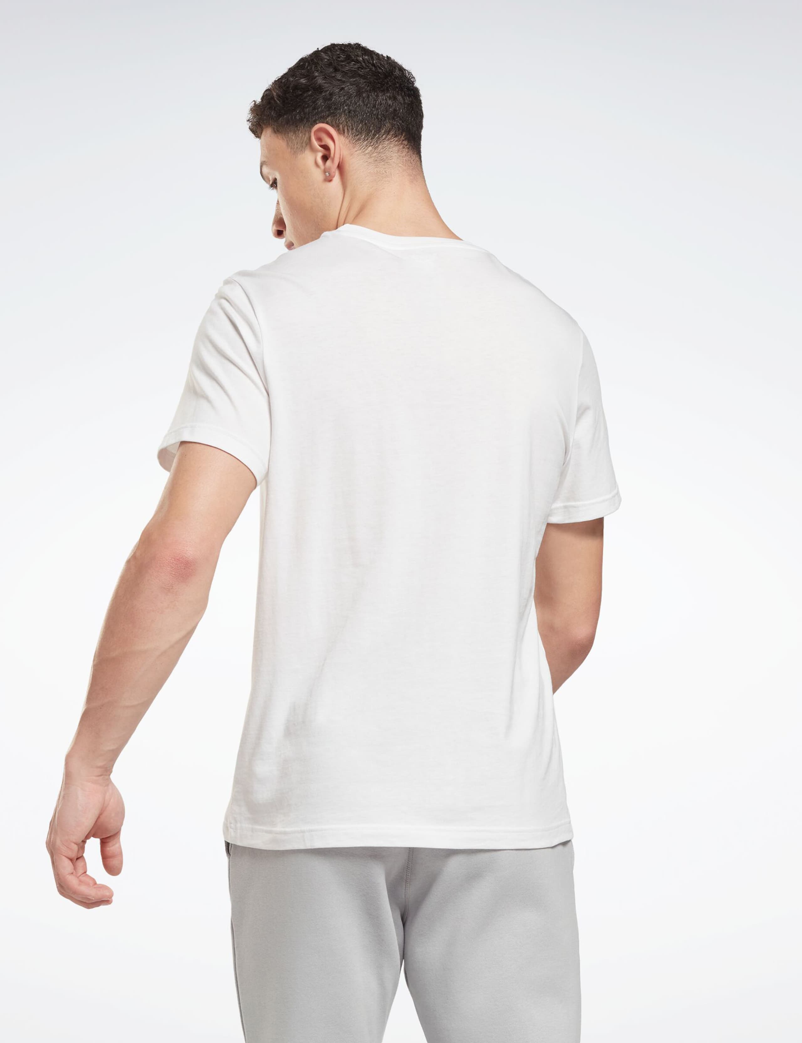 Identity Small Logo Pure Cotton T-Shirt 5 of 5