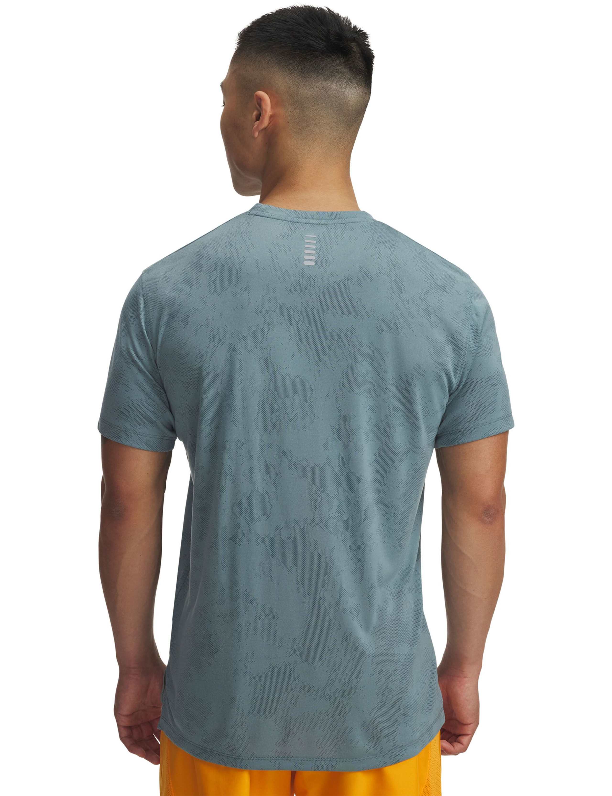 Launch Camo Crew Neck Running T-Shirt 2 of 3