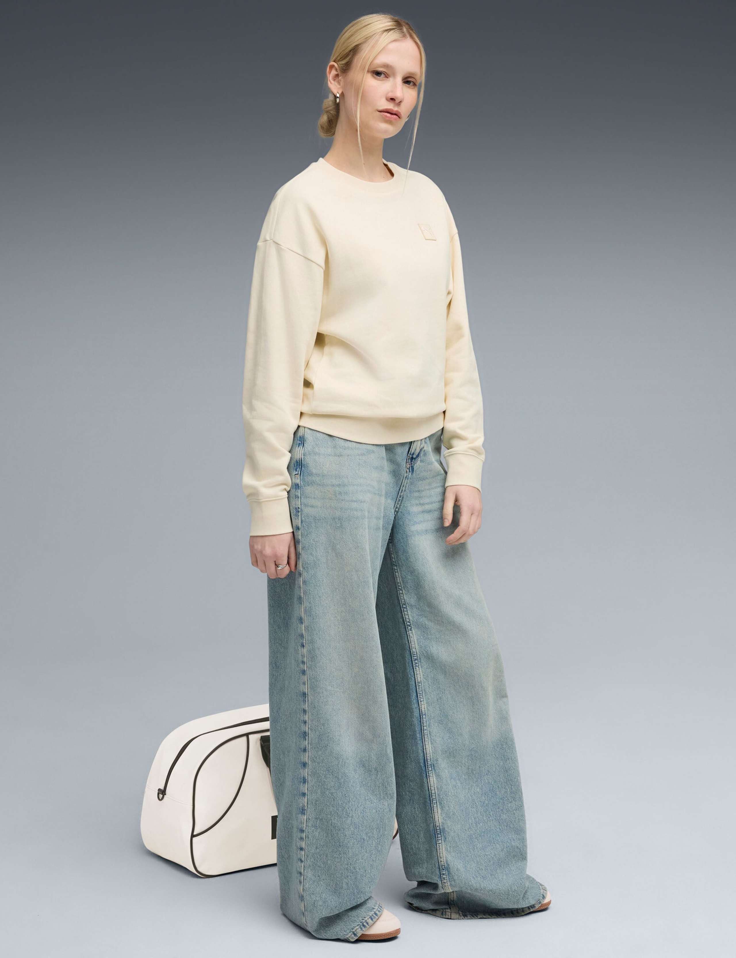 Essentials Elevated Pure Cotton Sweatshirt 4 of 4