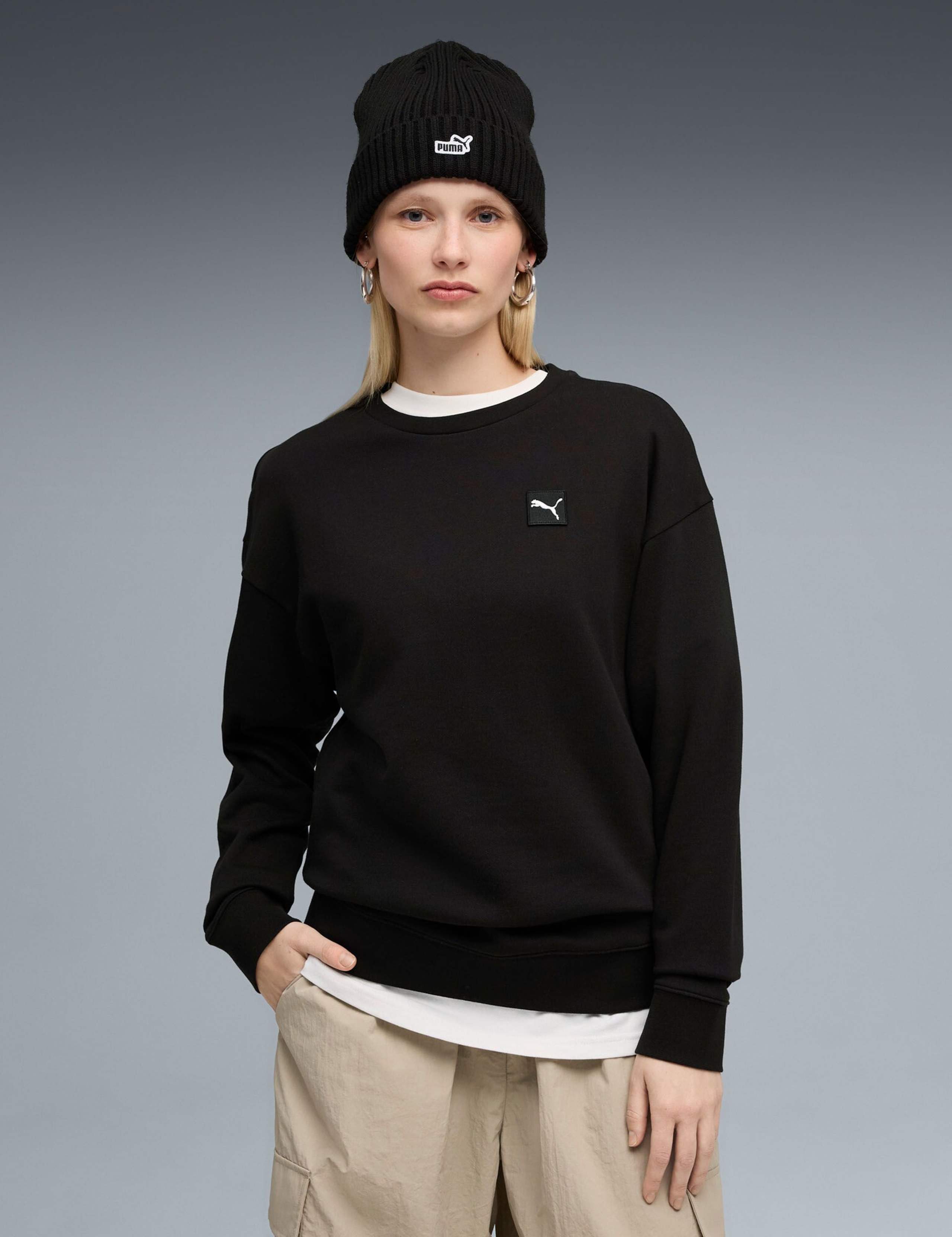 Essentials Elevated Pure Cotton Sweatshirt 1 of 4