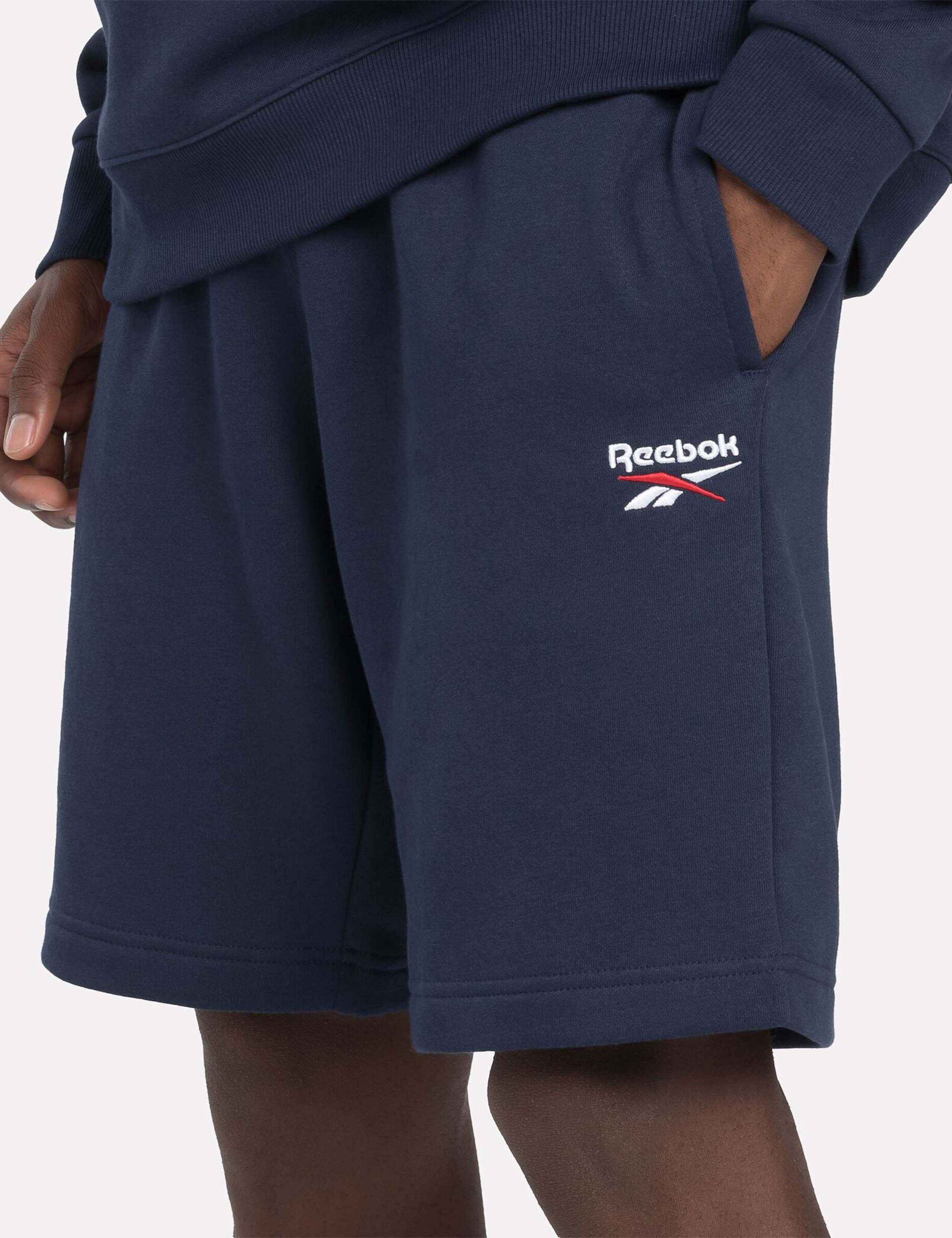Identity Small Logo Drawstring Fleece Shorts 4 of 6