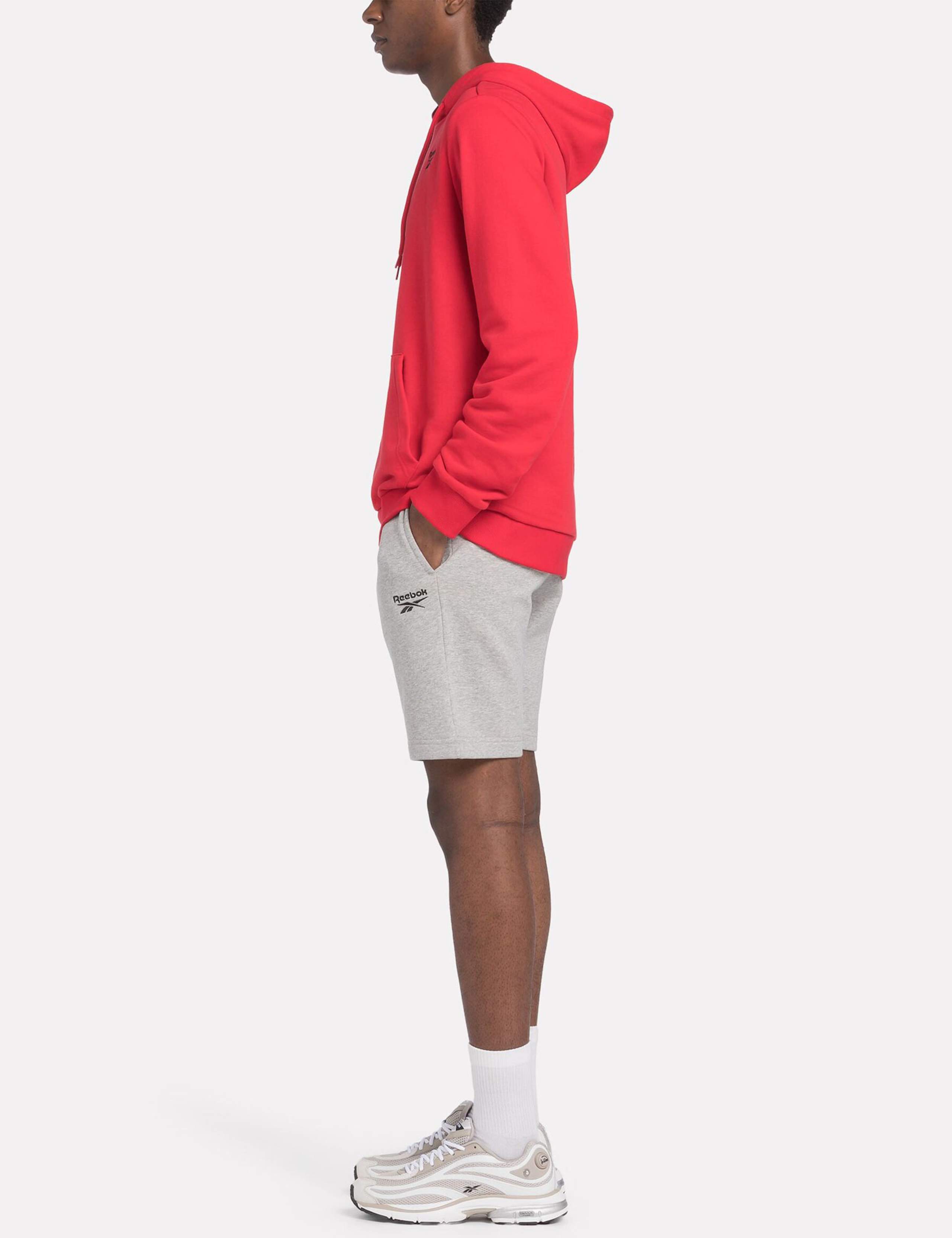 Identity Small Logo Drawstring Fleece Shorts 4 of 4