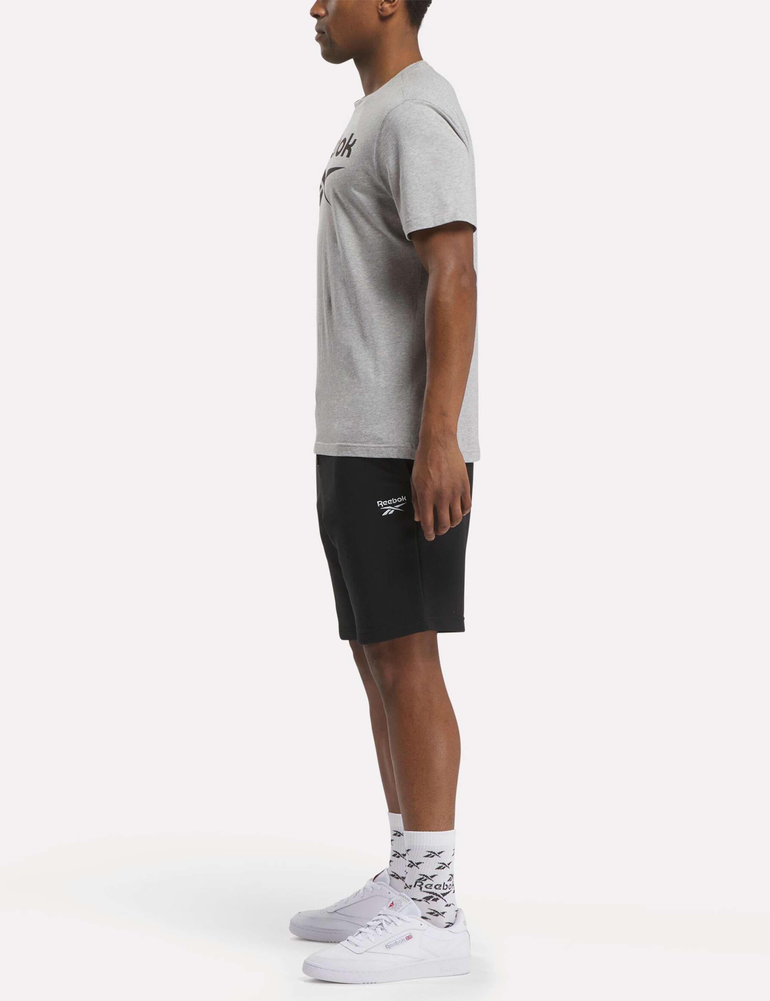 Identity Small Logo Drawstring Fleece Shorts 3 of 4