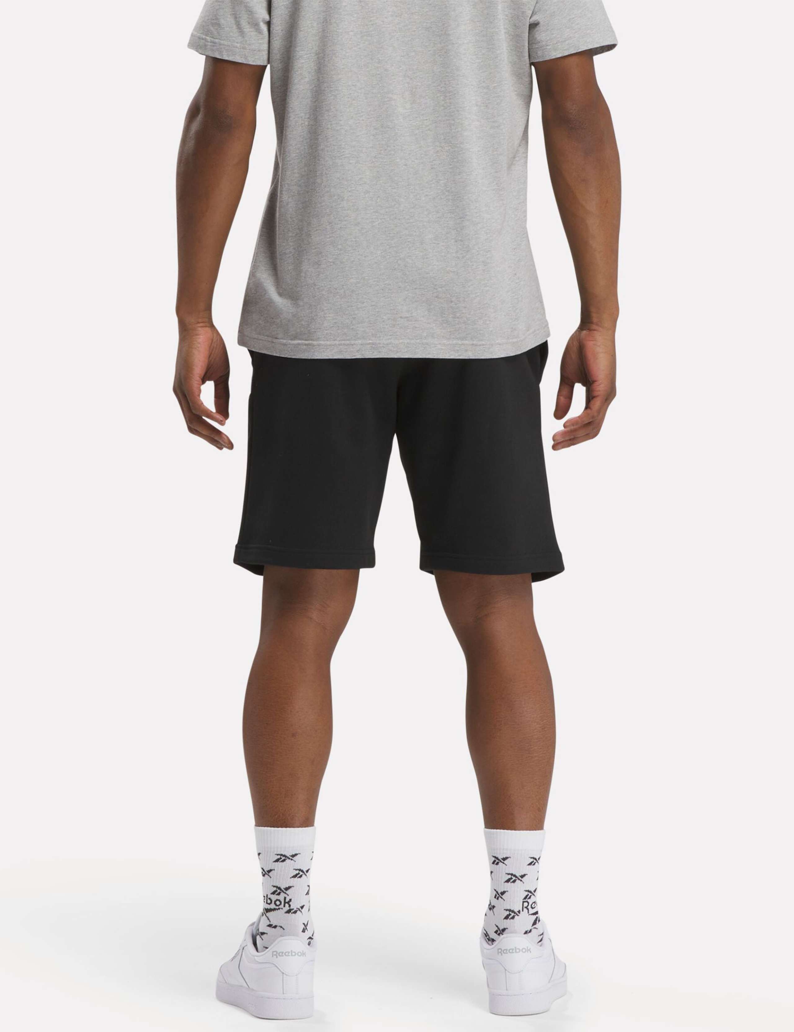 Identity Small Logo Drawstring Fleece Shorts 4 of 4