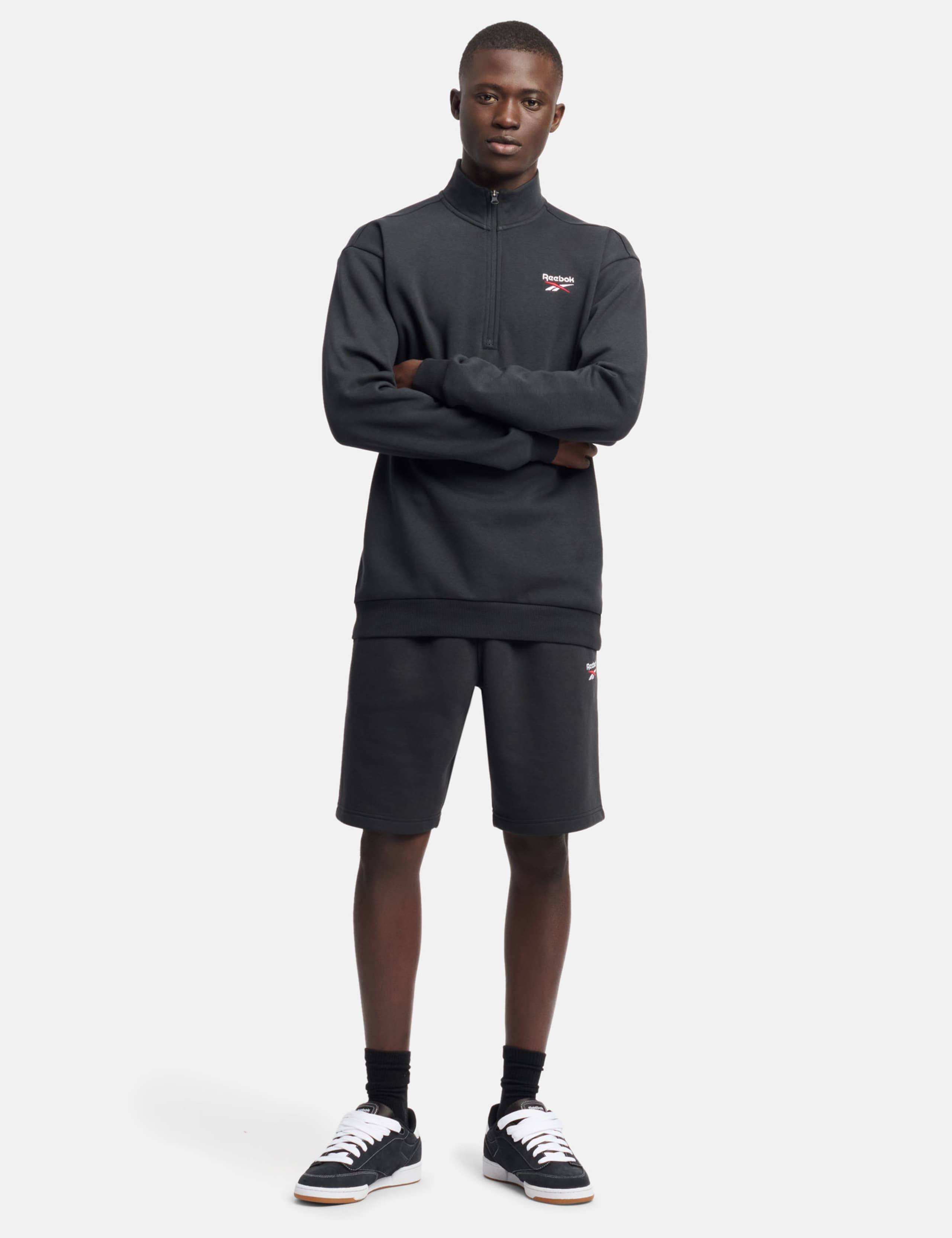Identity Small Logo Drawstring Fleece Shorts 4 of 5