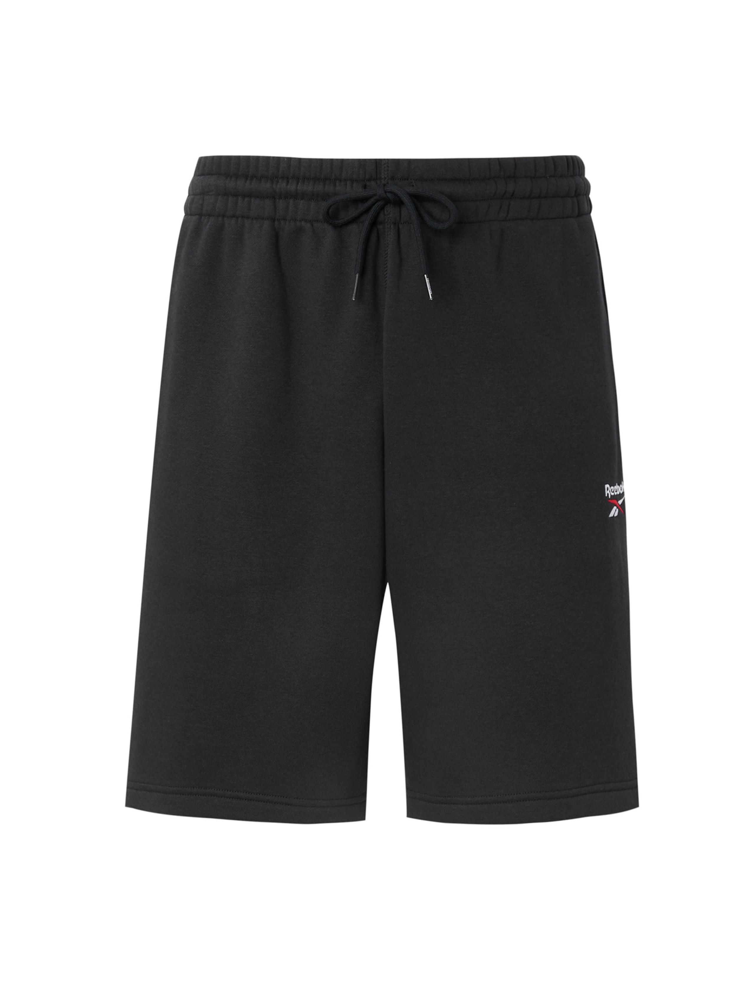 Identity Small Logo Drawstring Fleece Shorts 2 of 5
