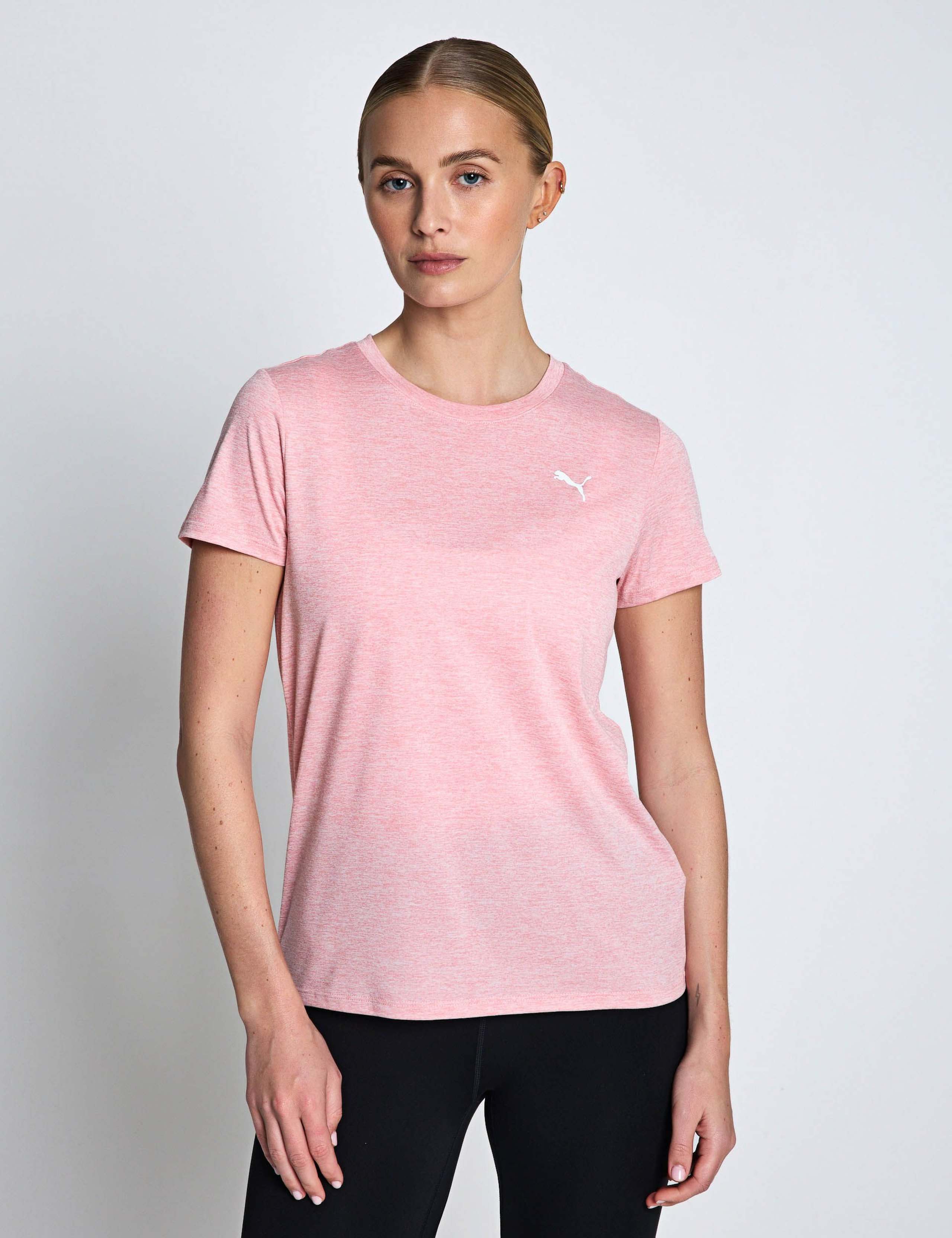 Essential Heather Crew Neck T-Shirt 1 of 4