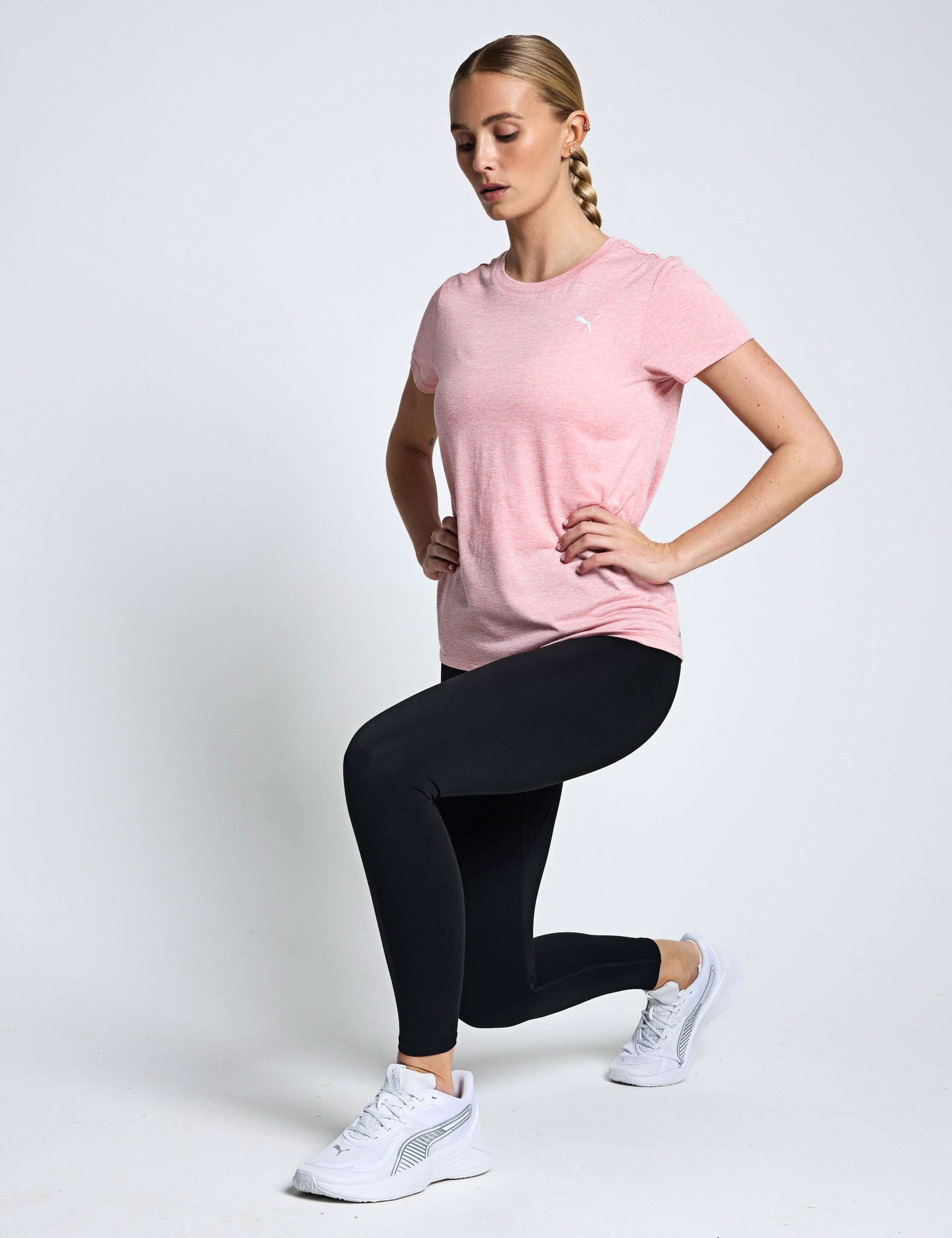 Essential Heather Crew Neck T-Shirt 3 of 4