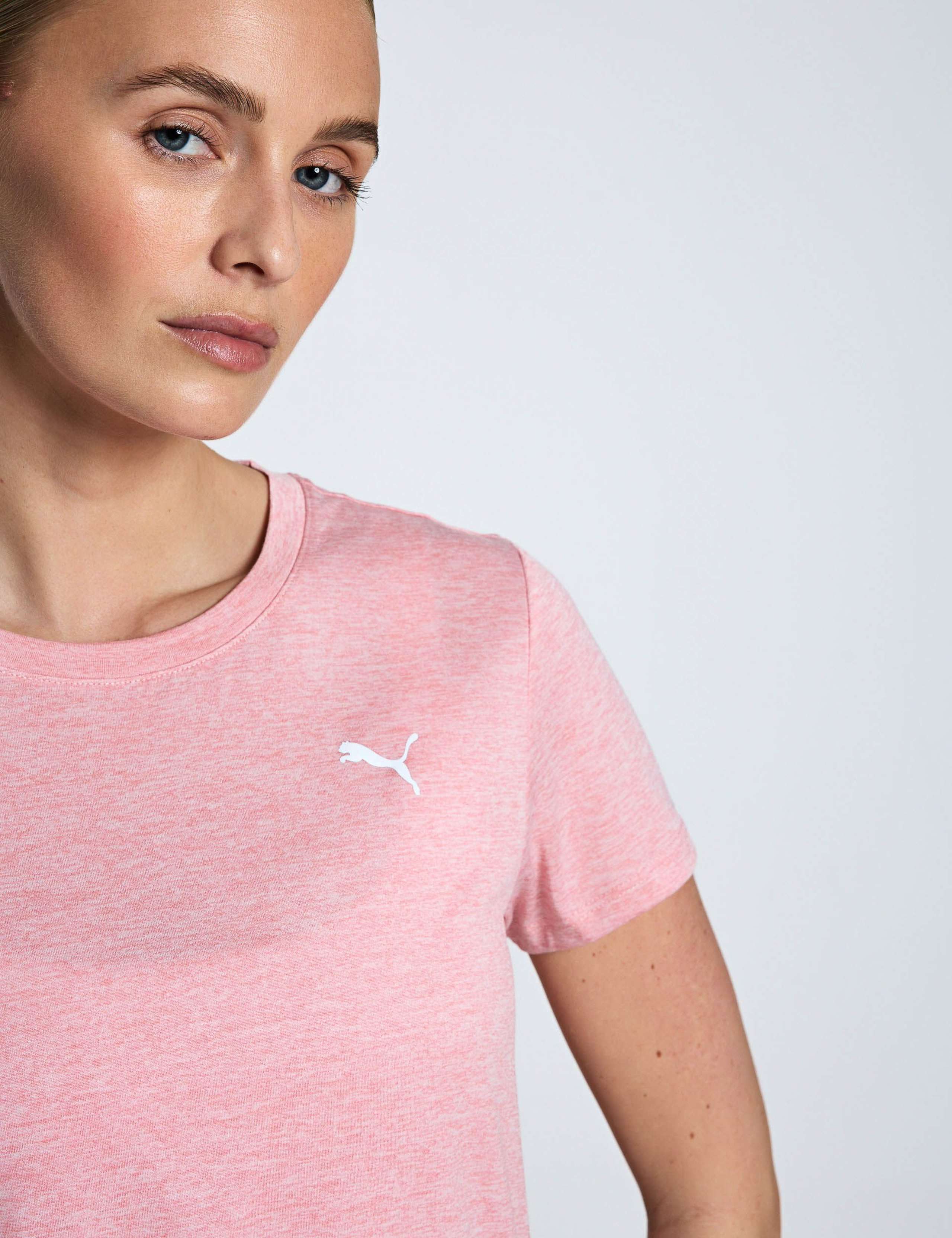 Essential Heather Crew Neck T-Shirt 4 of 4