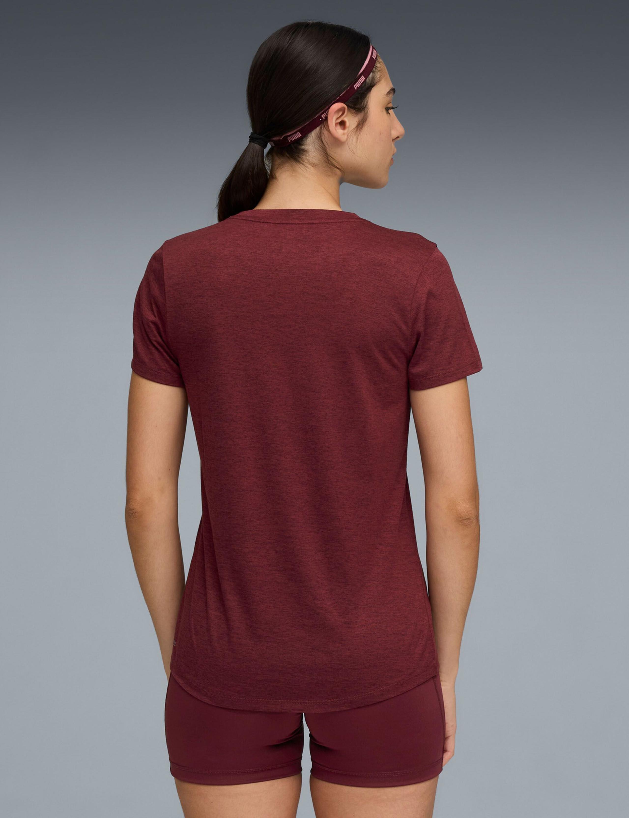 Tad Essential Heather Crew Neck T-Shirt 3 of 4