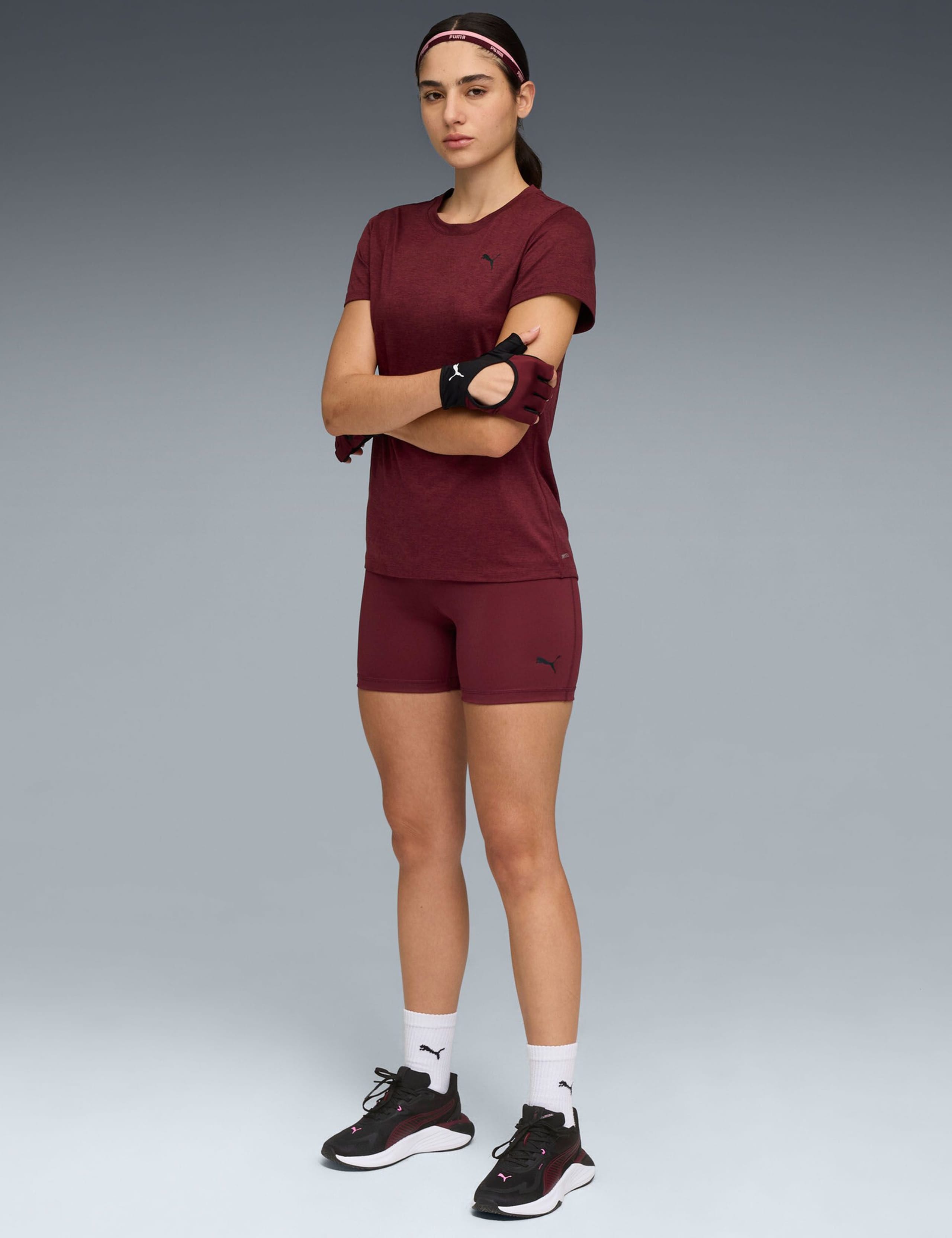 Tad Essential Heather Crew Neck T-Shirt 4 of 4