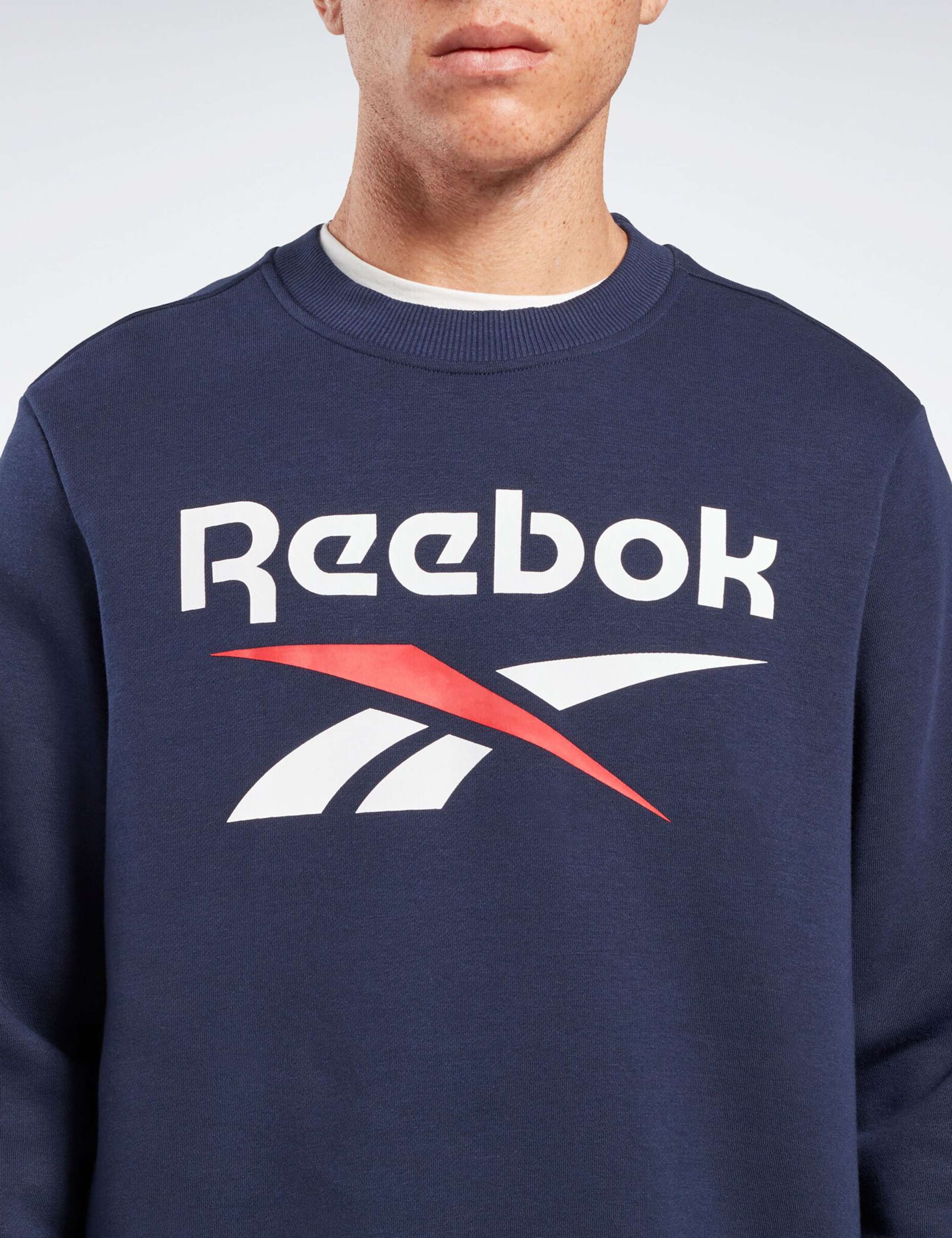 Identity Big Logo Fleece Sweatshirt Reebok M&S