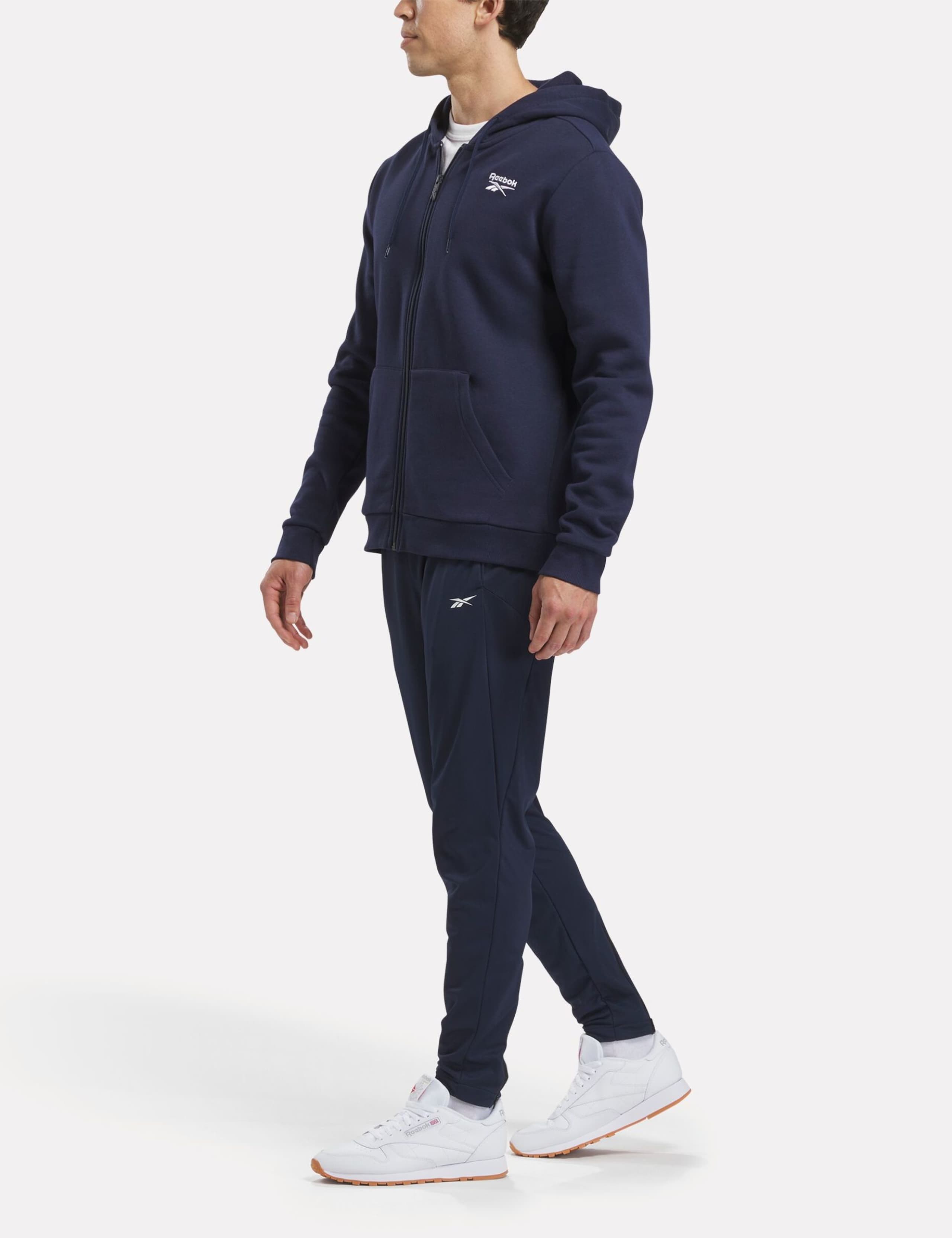Identity Small Logo Fleece Zip Up Hoodie 3 of 4