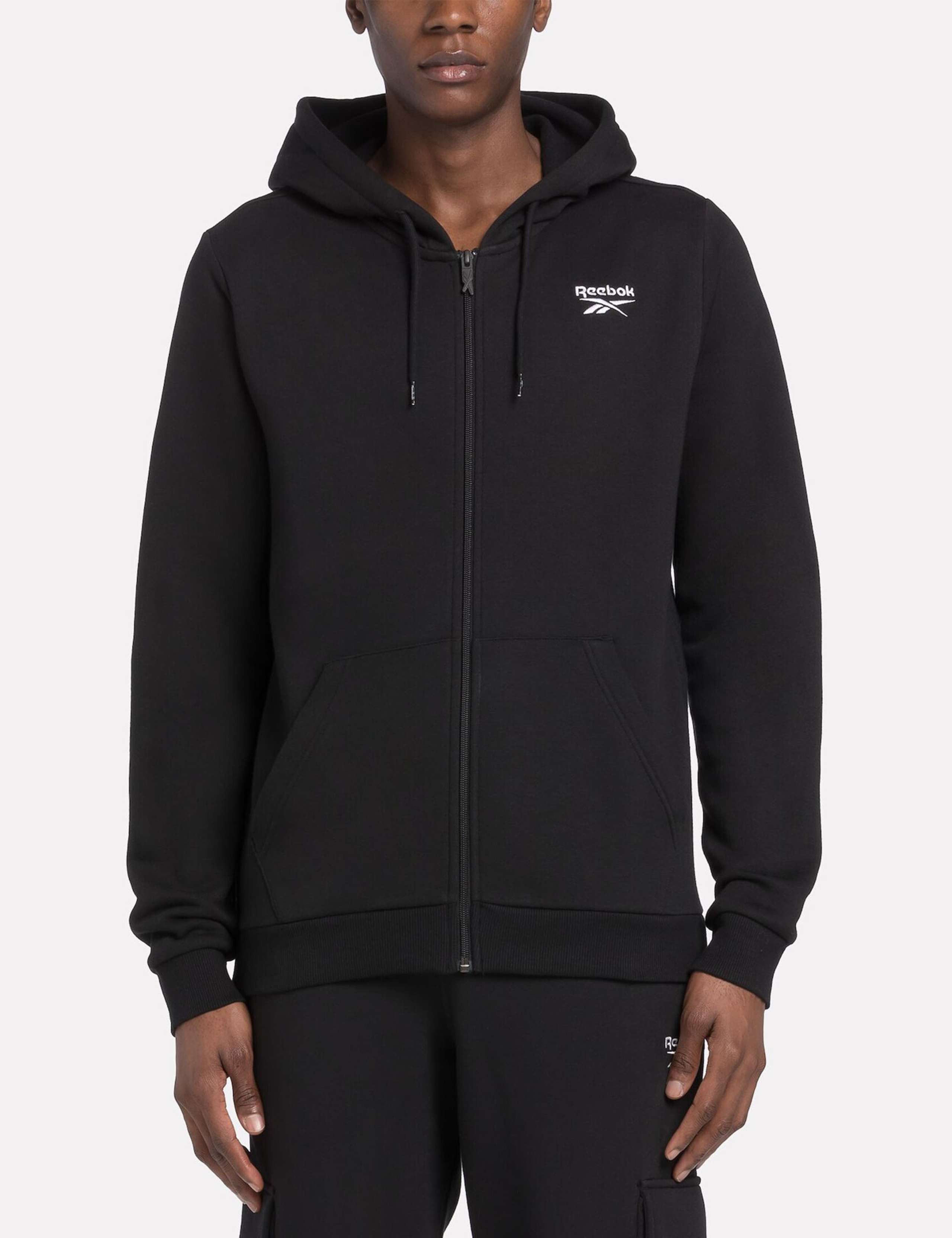 Identity Small Logo Fleece Zip Up Hoodie 1 of 6