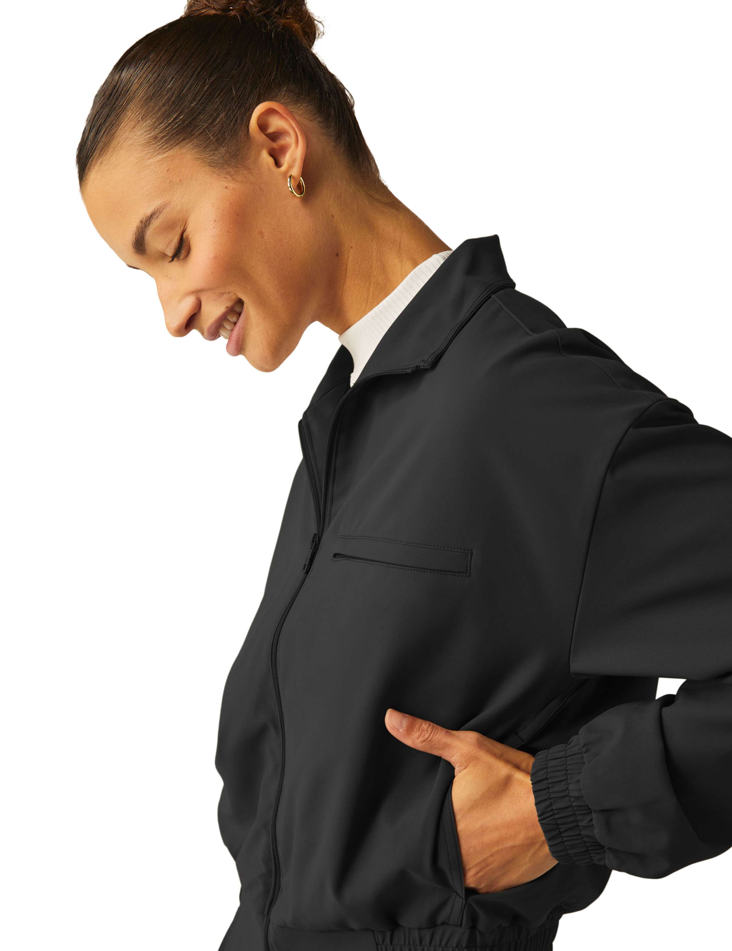 Status Pocket Sleeve Cropped Jacket 4 of 5