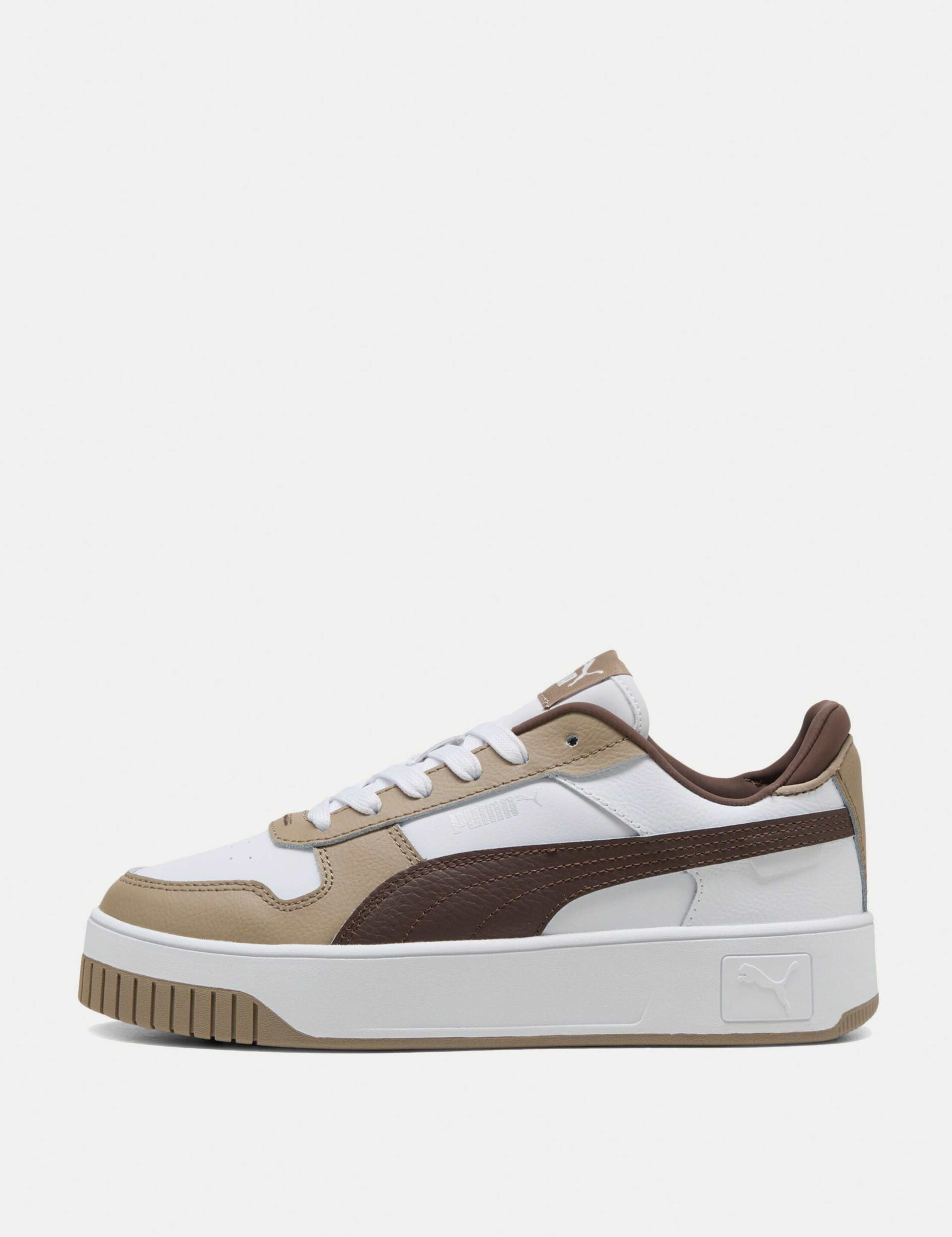 Carina Street Leather Flatform Trainers 1 of 6