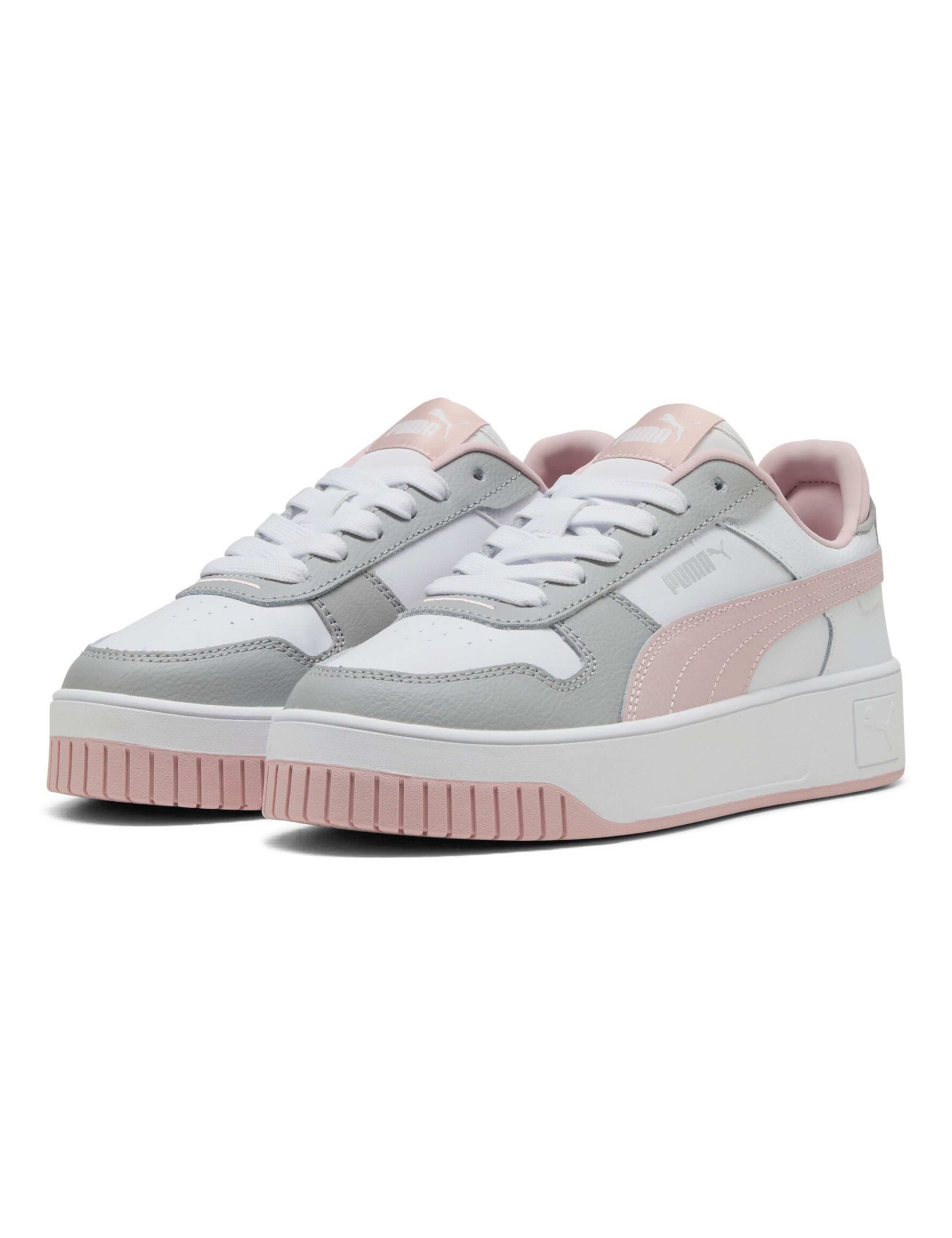 Carina Street Leather Flatform Trainers 3 of 6