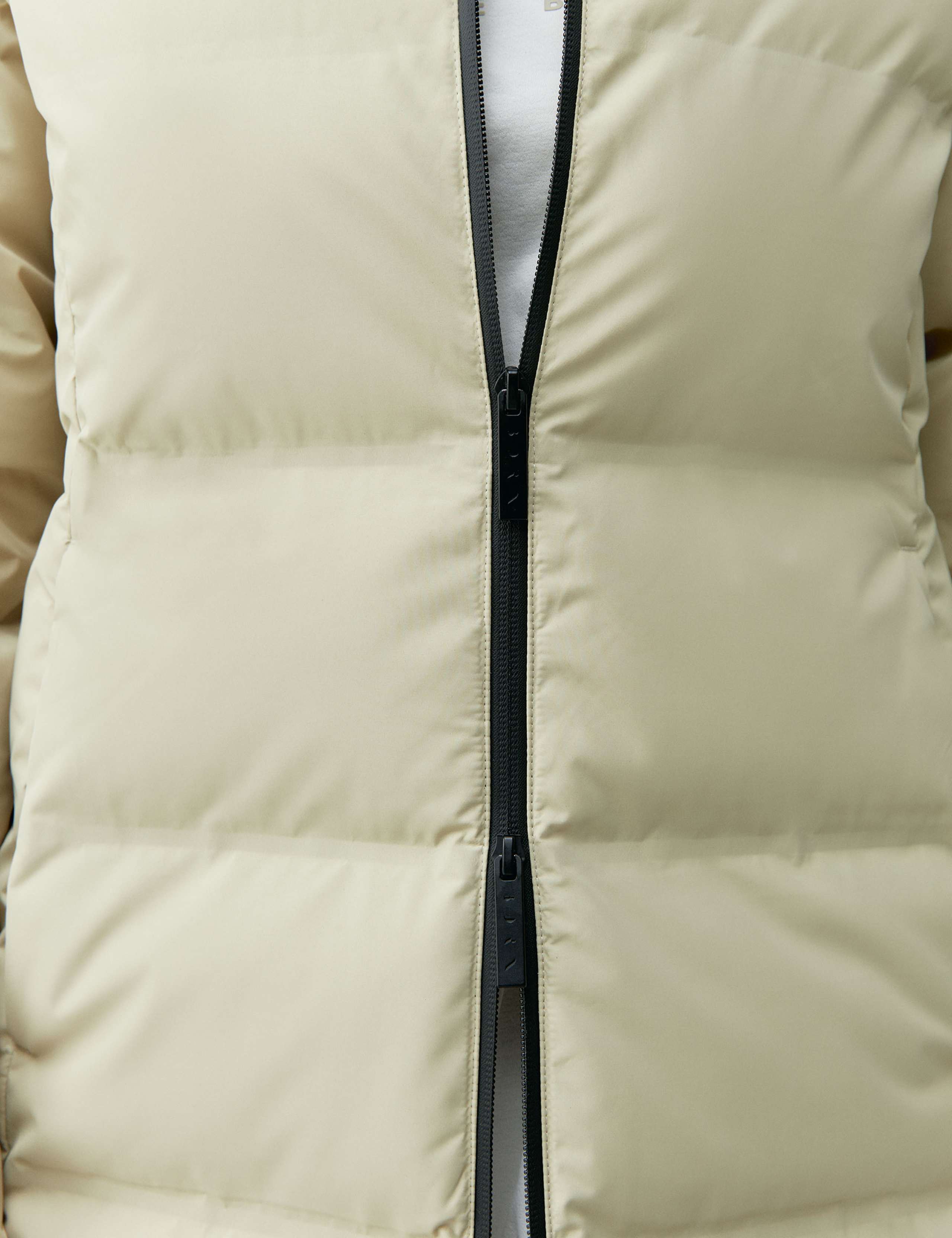 Funnel Neck Longline Puffer Coat 8 of 8