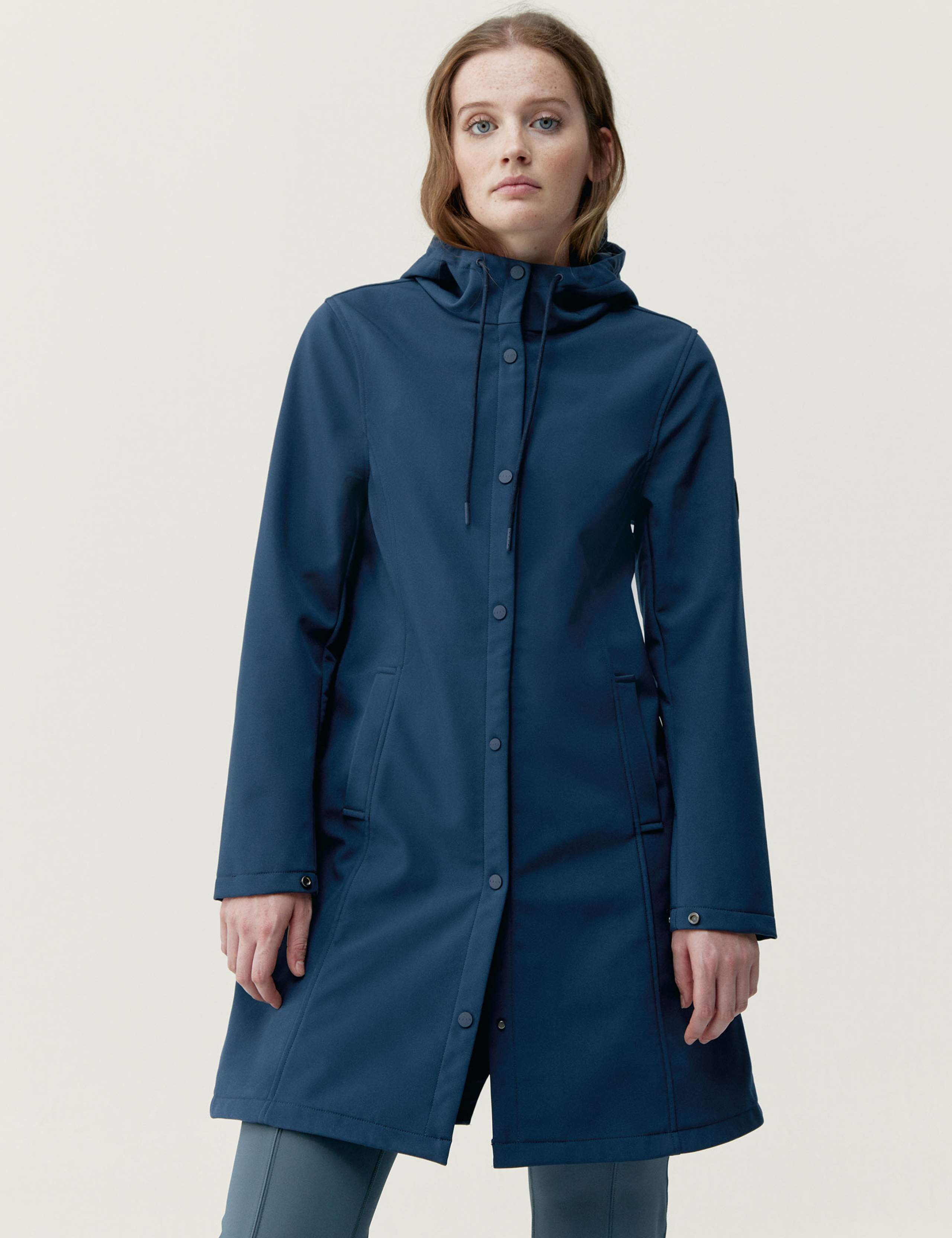 Hooded Longline Raincoat 1 of 9