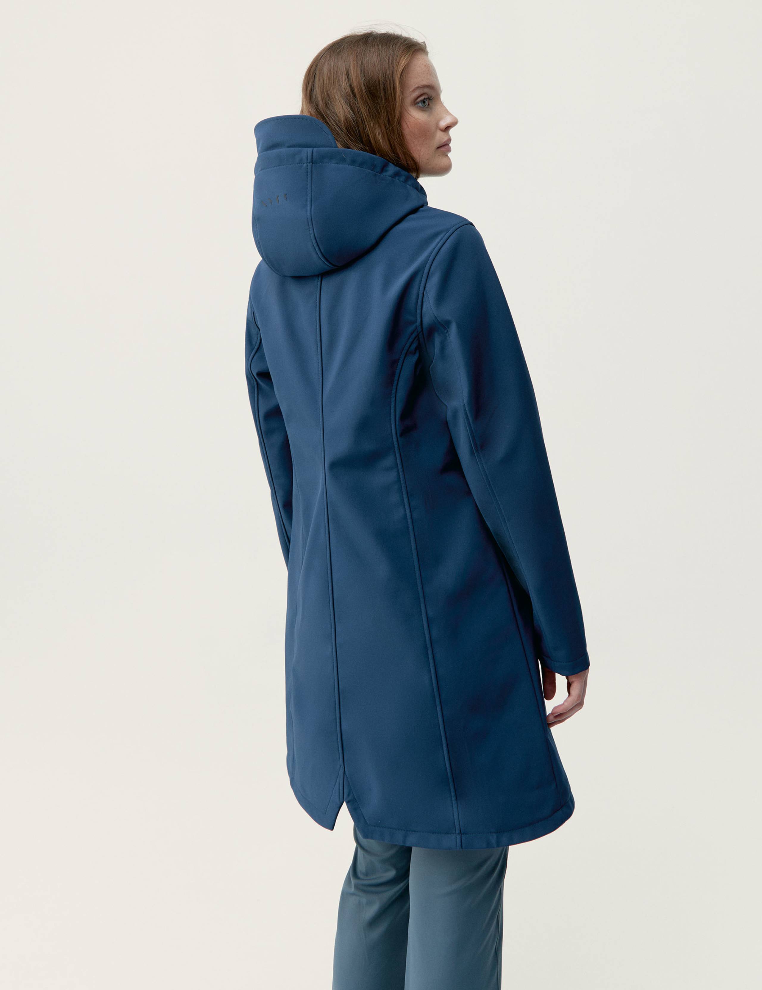 Hooded Longline Raincoat 4 of 9