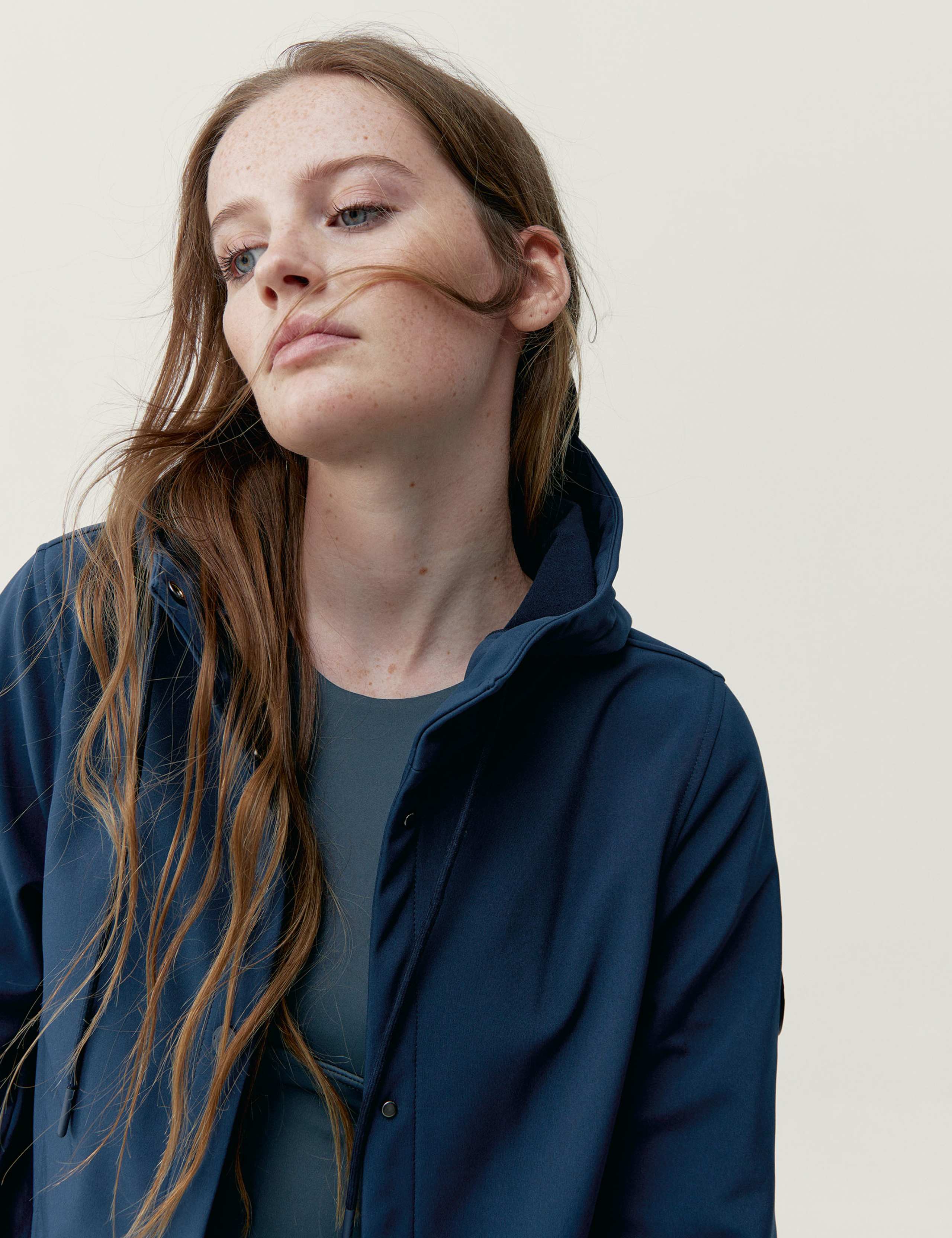 Hooded Longline Raincoat 6 of 9