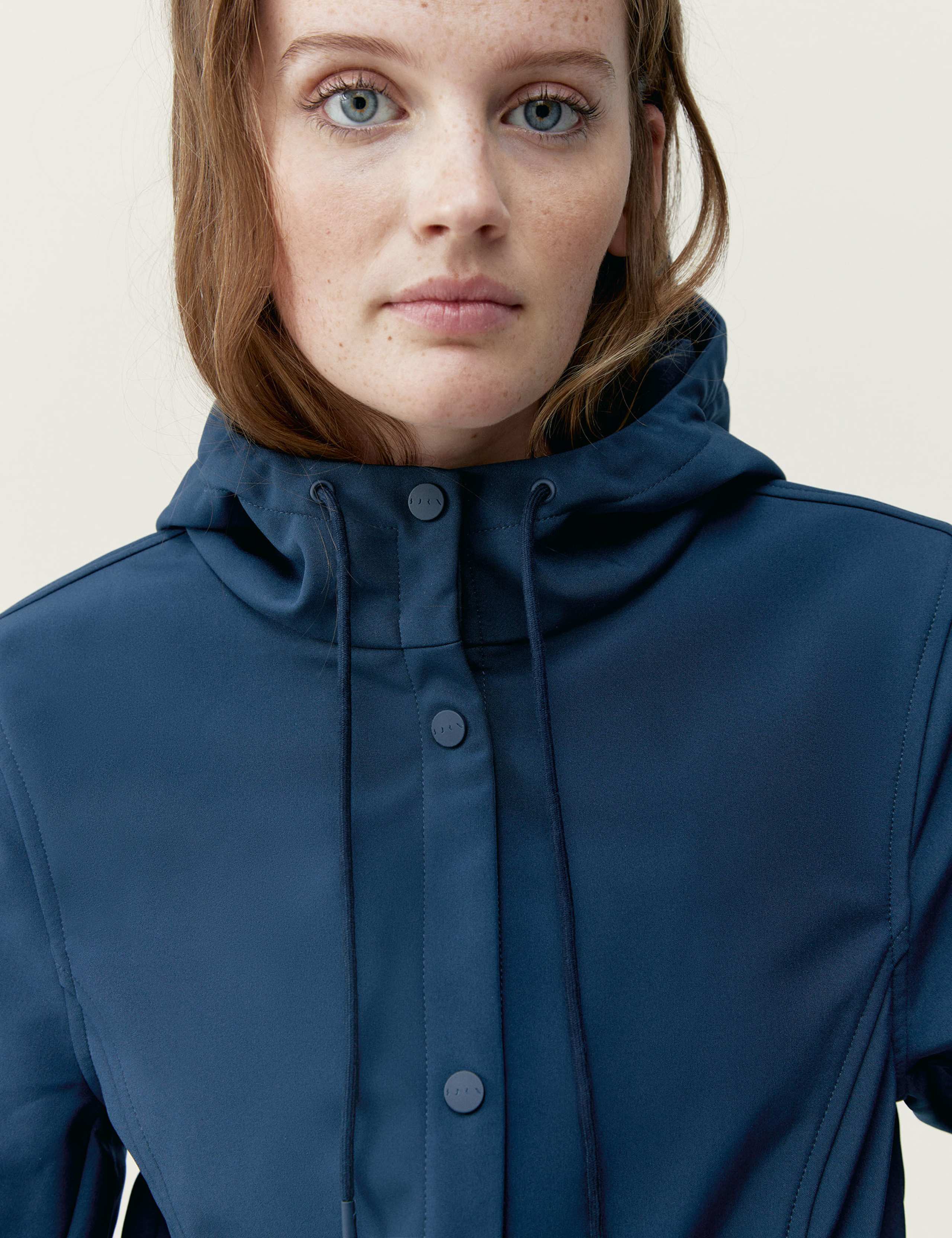 Hooded Longline Raincoat 7 of 9