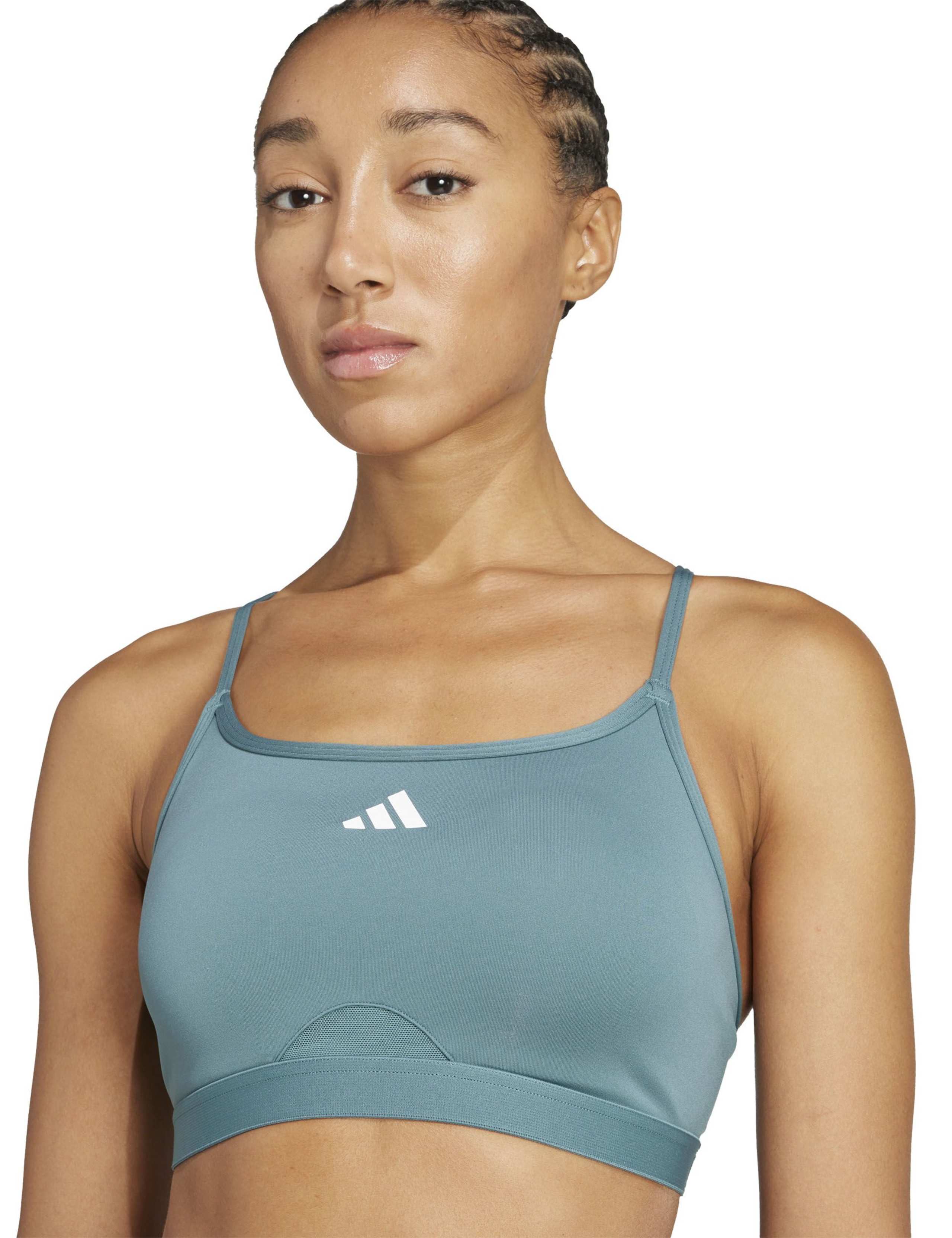 AeroReact Training 3 Stripes Sports Bra 3 of 6