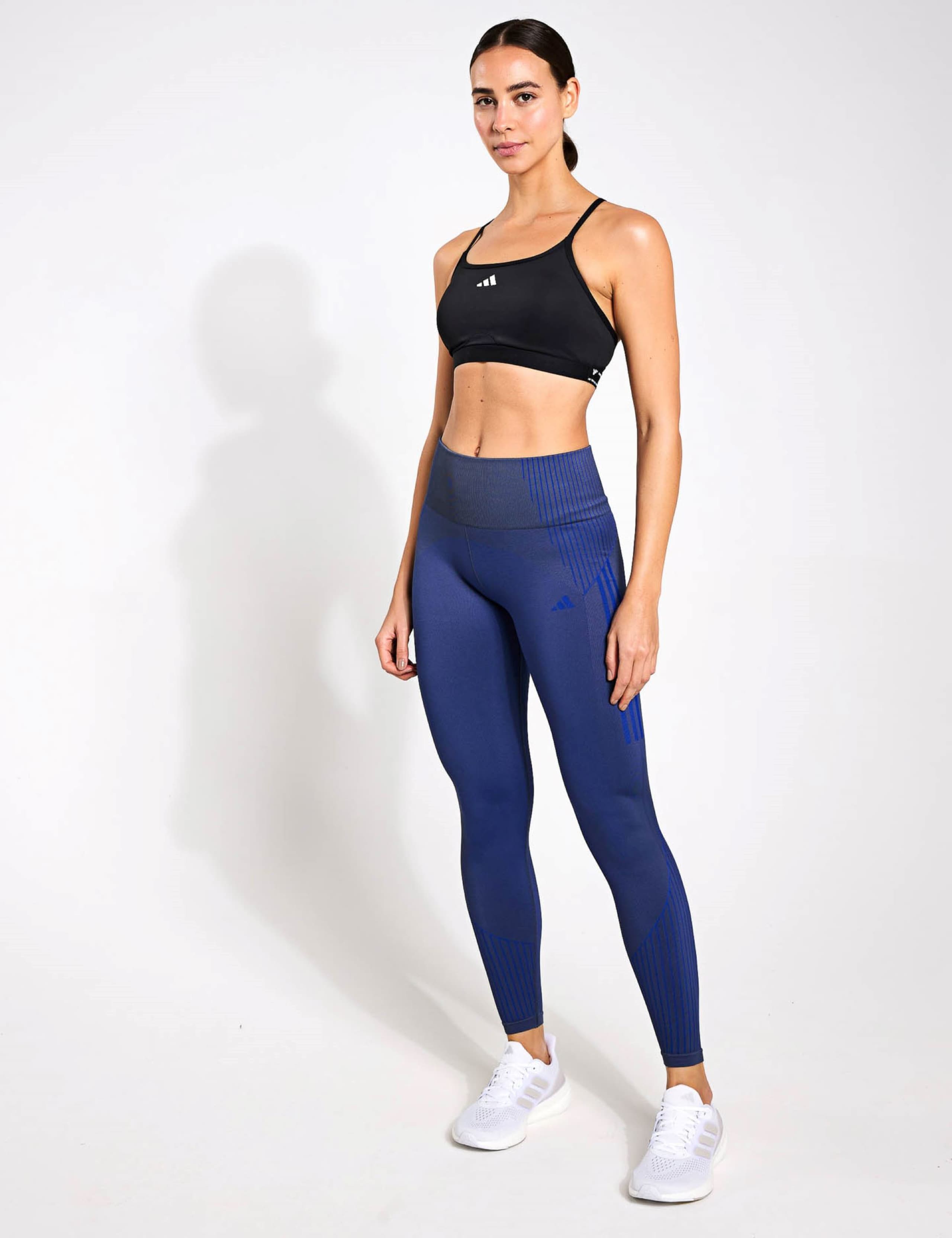 AeroReact Training 3 Stripes Sports Bra 7 of 7
