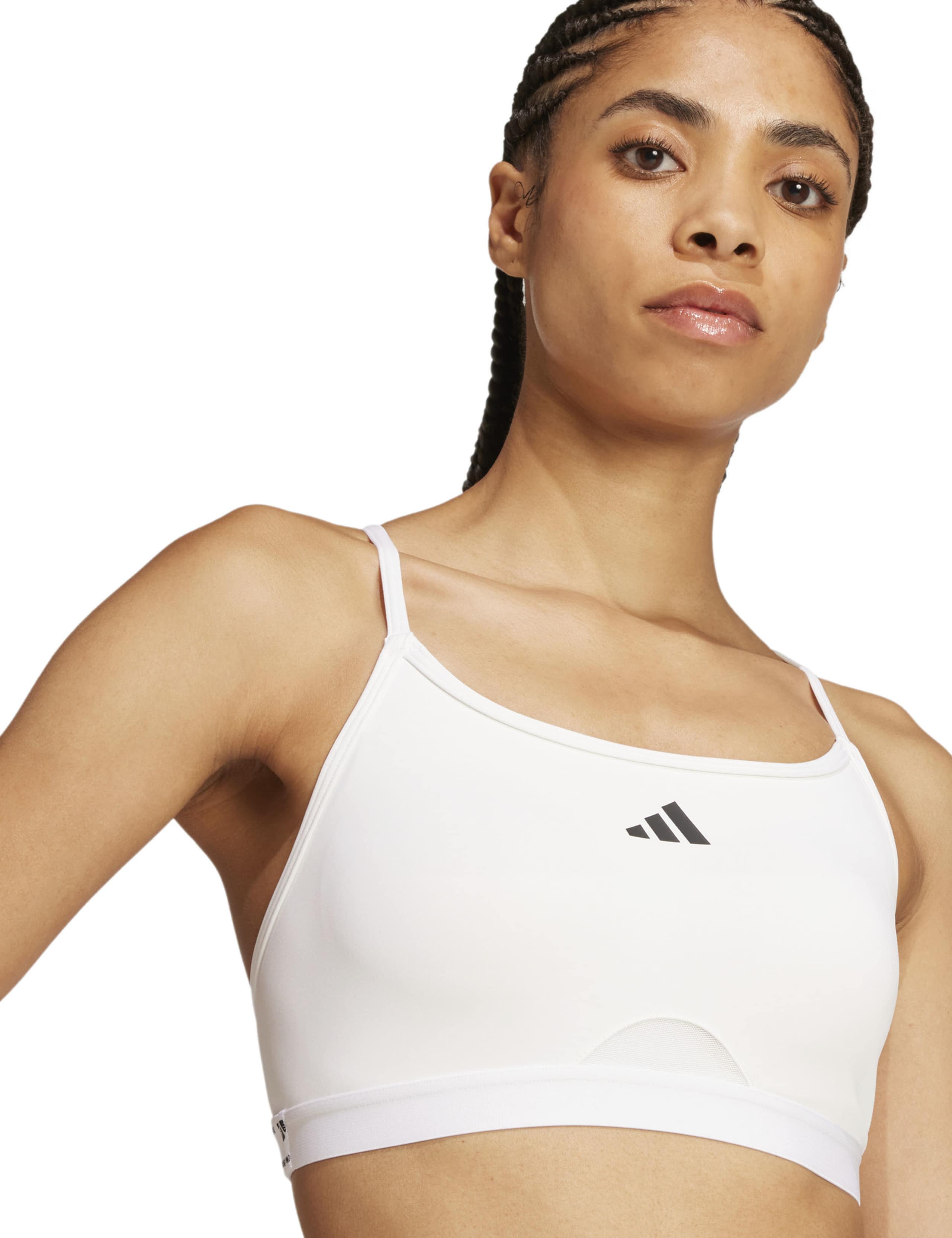 AeroReact Training 3 Stripes Sports Bra 6 of 7