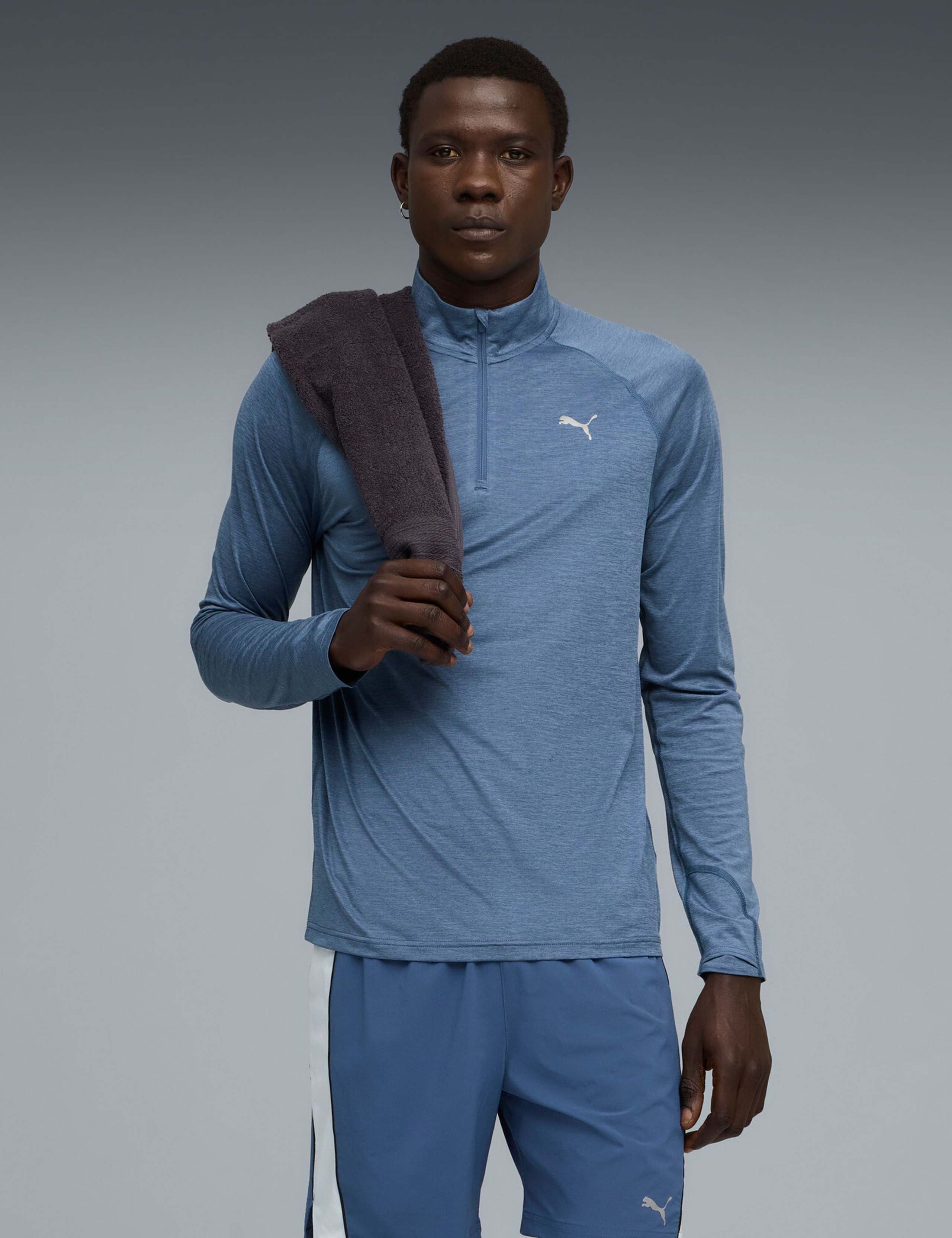 Run Velocity Cloudspun Half Zip Training Top 1 of 4