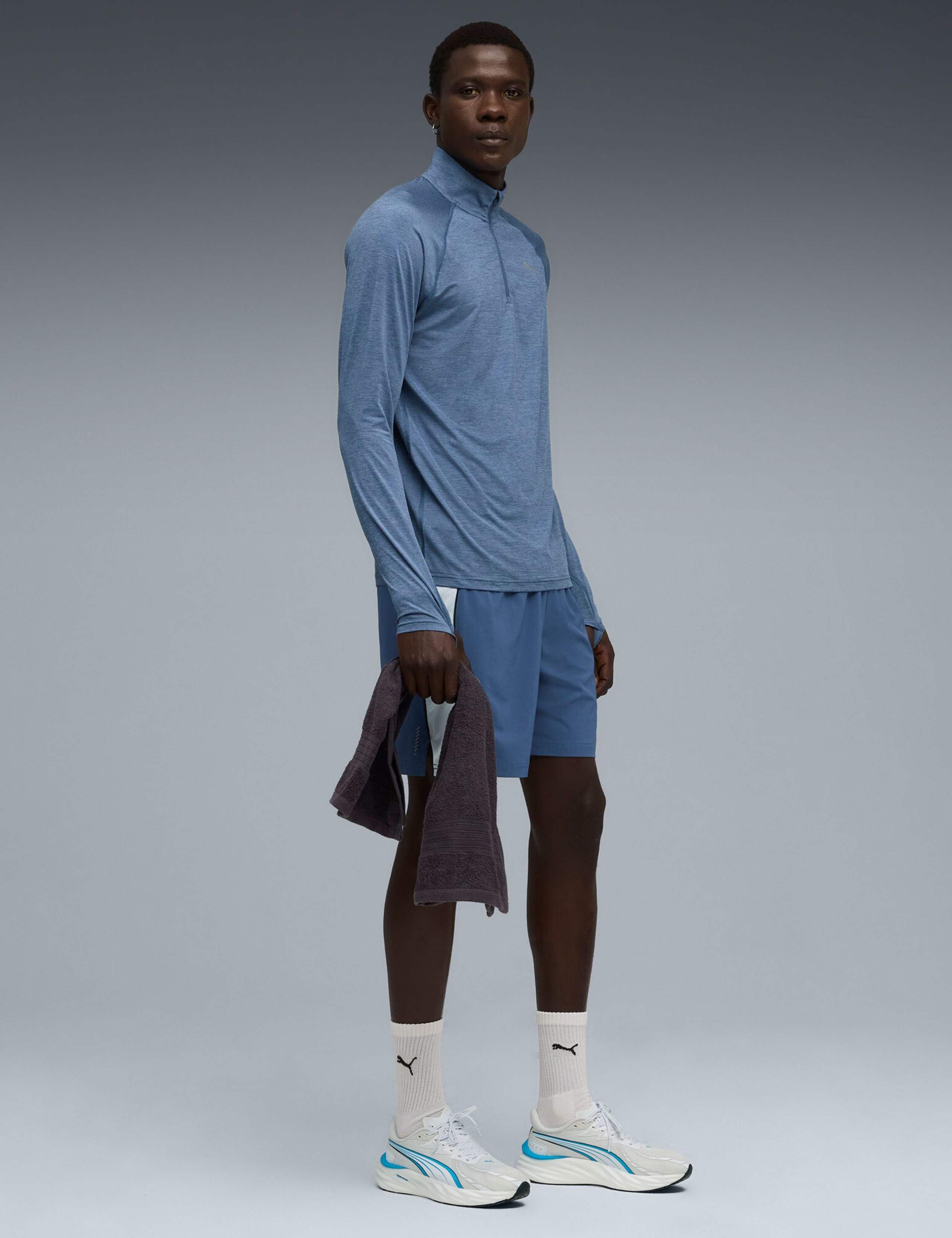 Run Velocity Cloudspun Half Zip Training Top 3 of 4