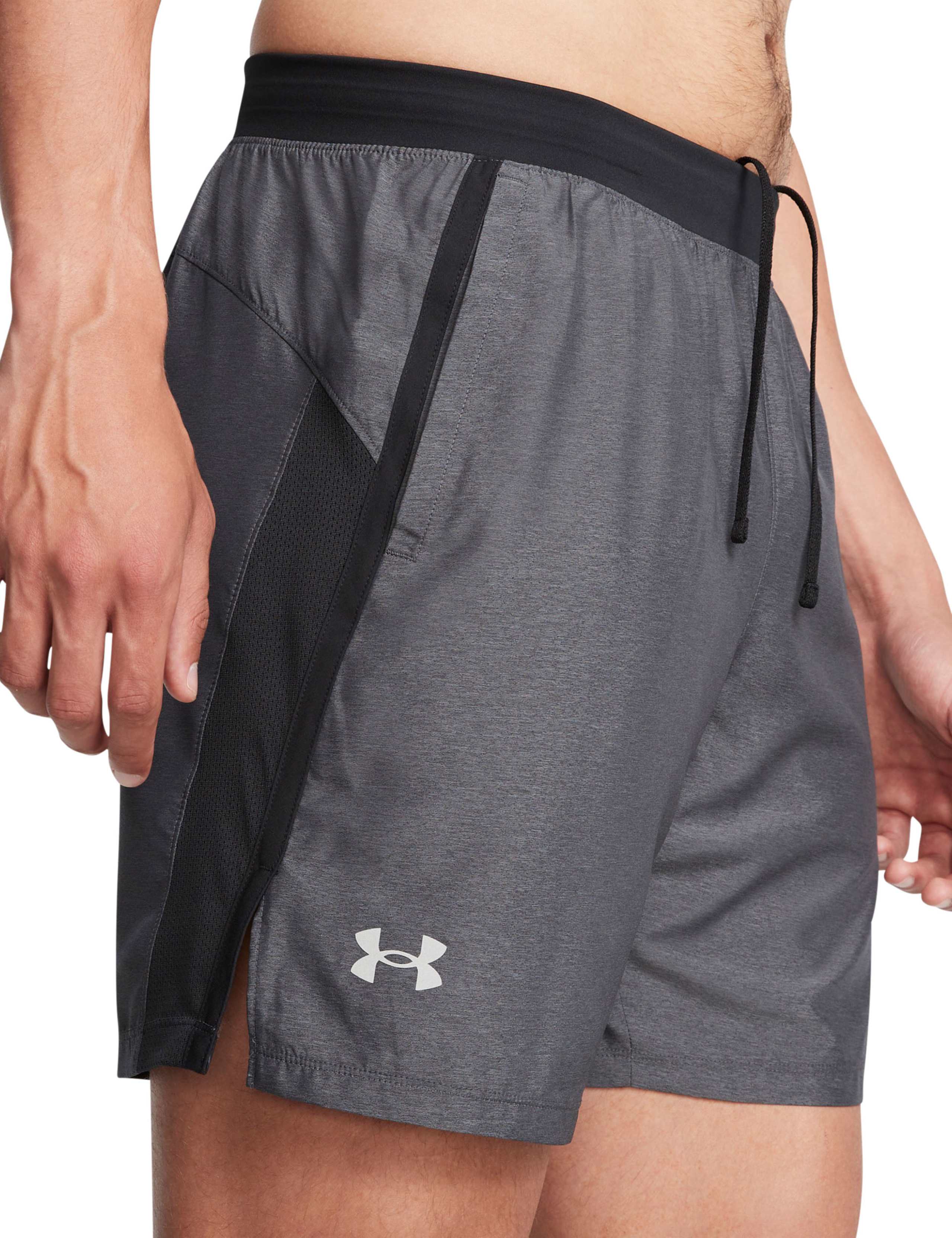 Launch 7in Heather Stretch Running Shorts 4 of 6