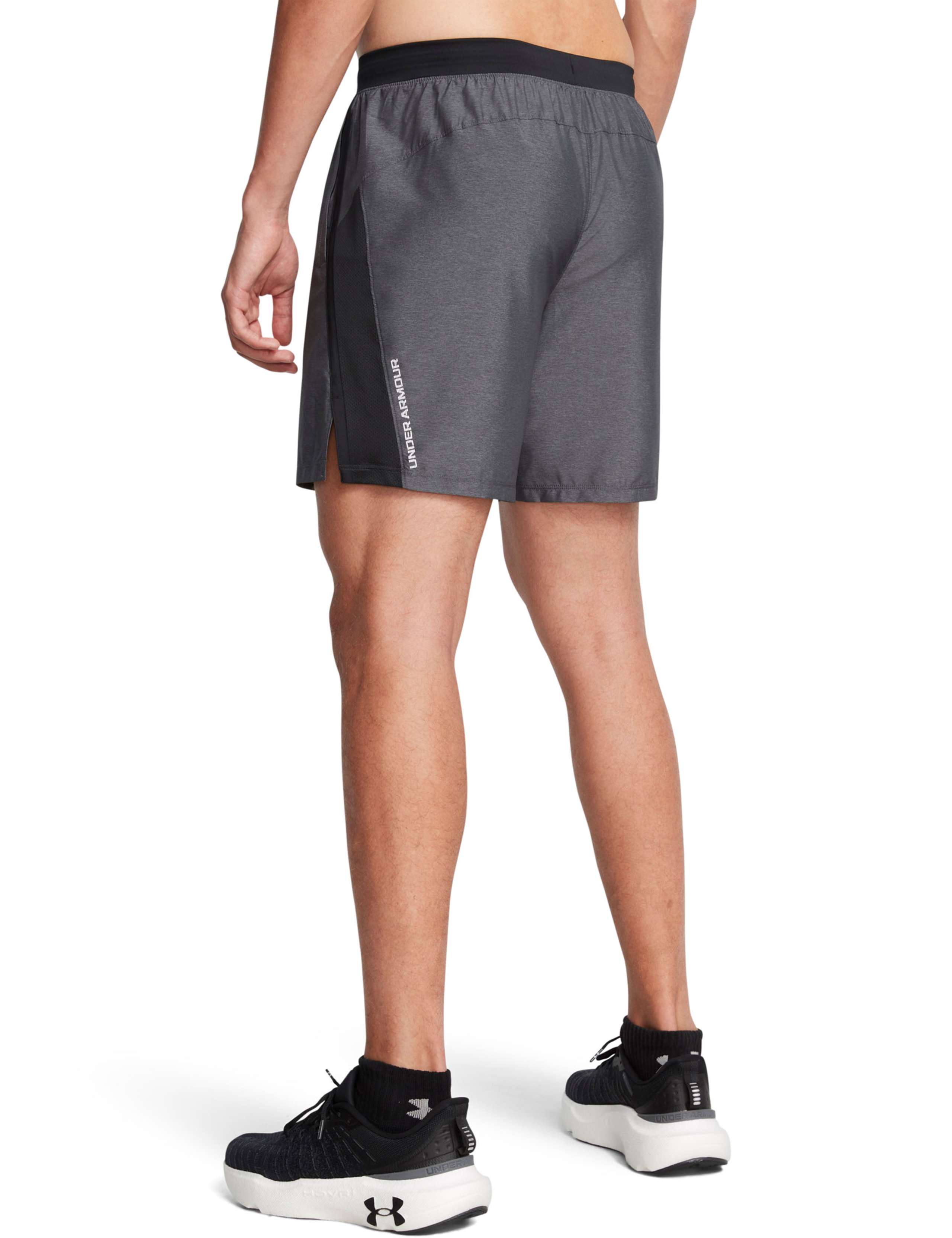Launch 7in Heather Stretch Running Shorts 5 of 6