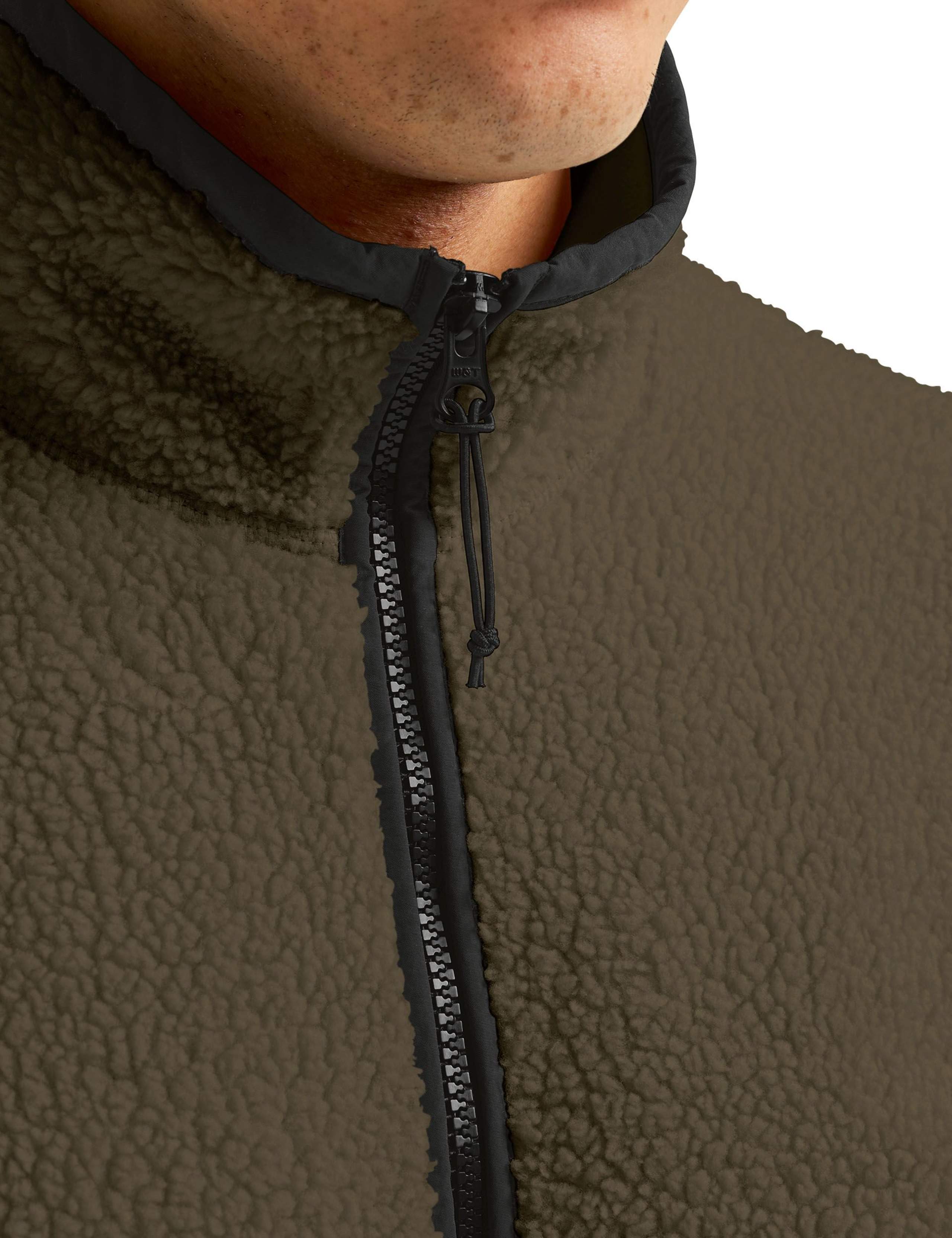 Stone Lite Sherpa Fleece Zip Up Jacket 5 of 7