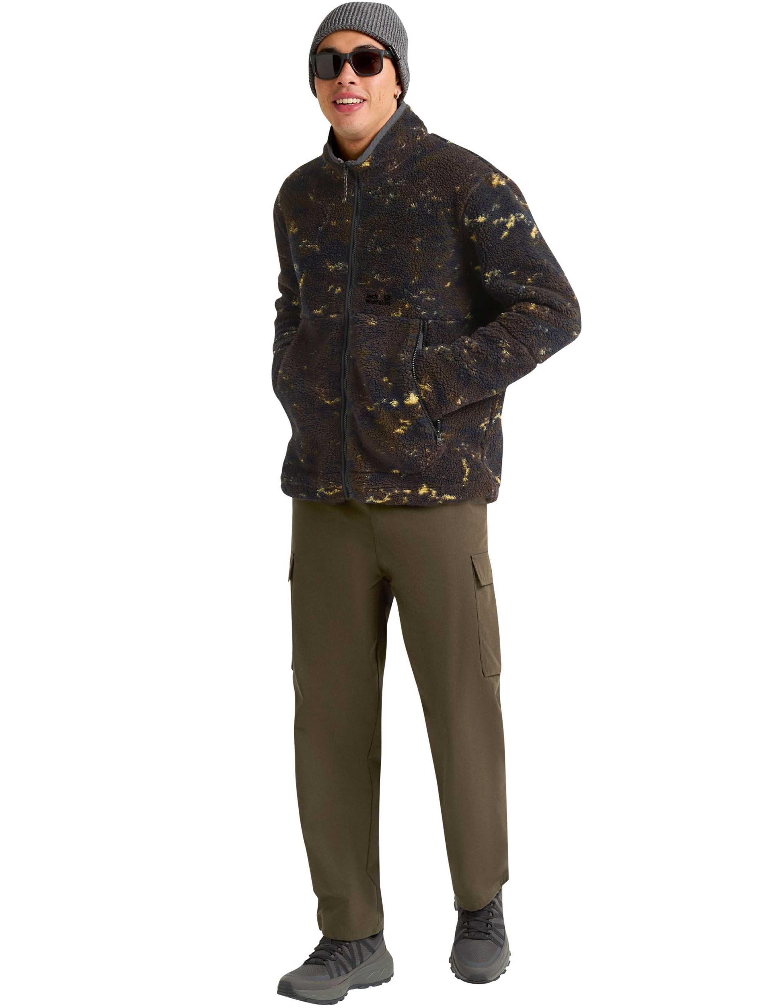 Stone Lite Camo Print Fleece Jacket 3 of 7
