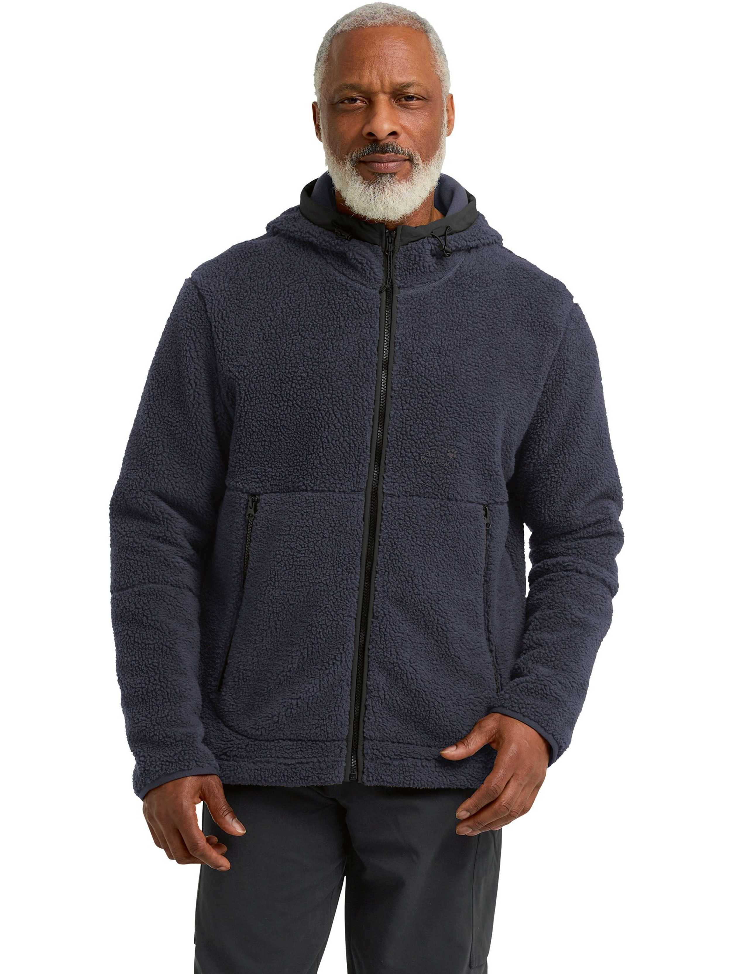Stone Lite Hooded Zip Up Fleece Jacket 1 of 7