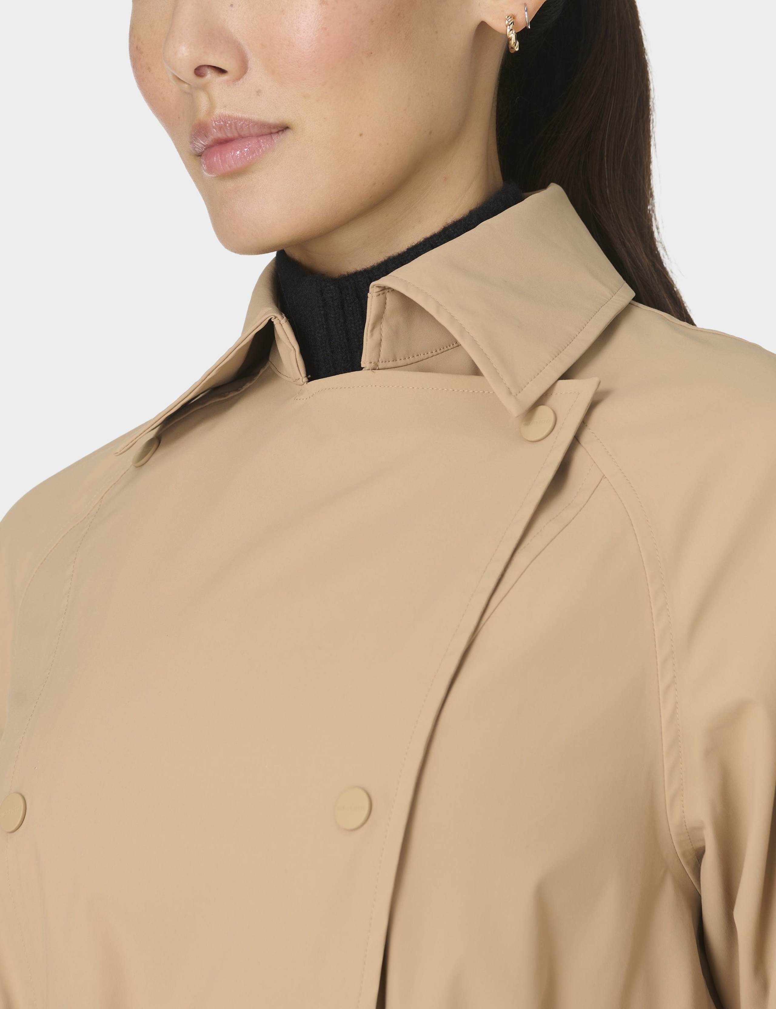 Belted Double Breasted Relaxed Trench Coat 10 of 10