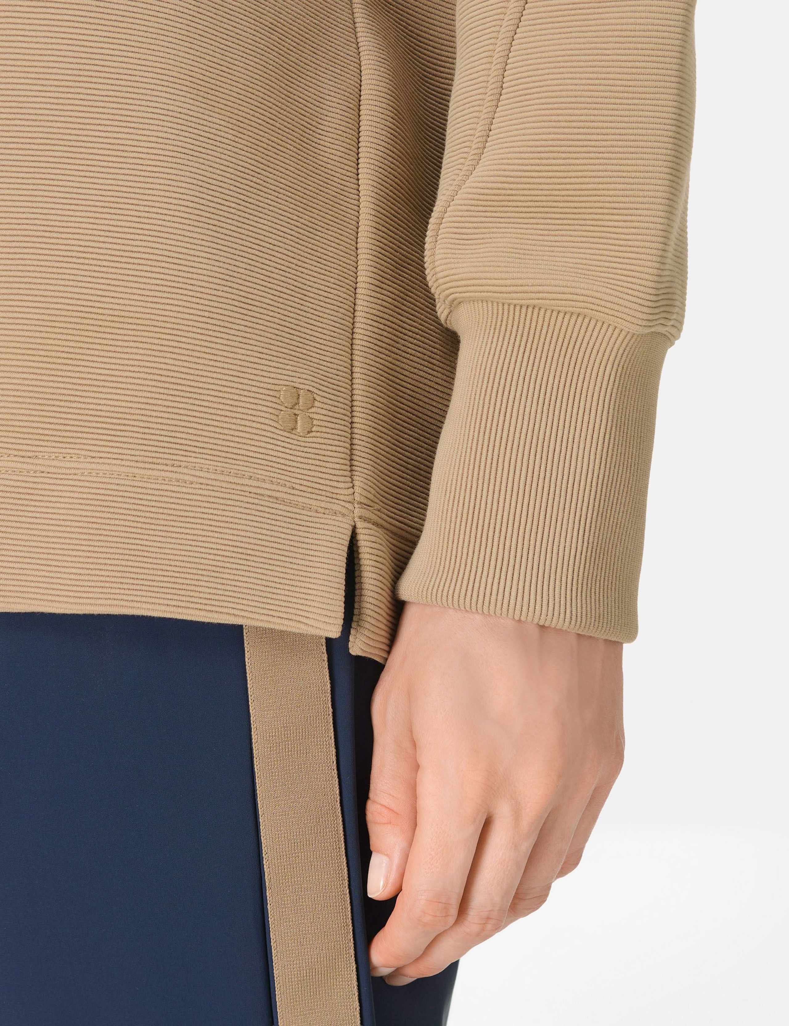 Peaceful Cotton Blend Half Zip Sweatshirt 7 of 8