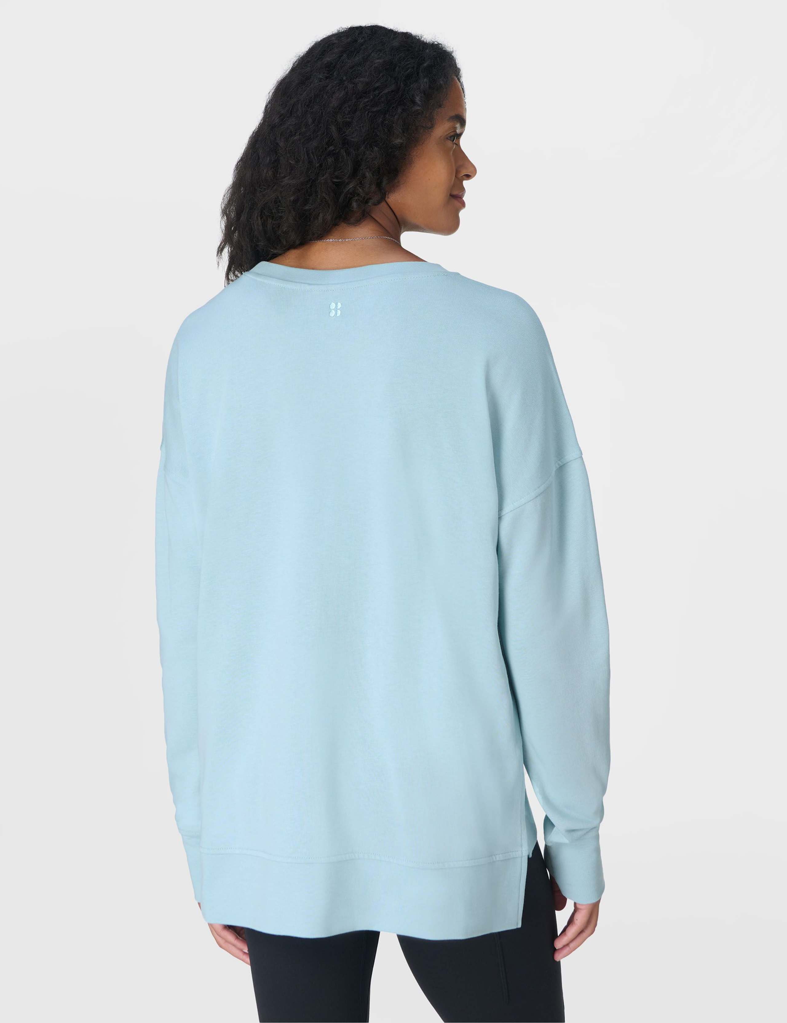 After Class Cotton Modal Longline Sweatshirt 4 of 9