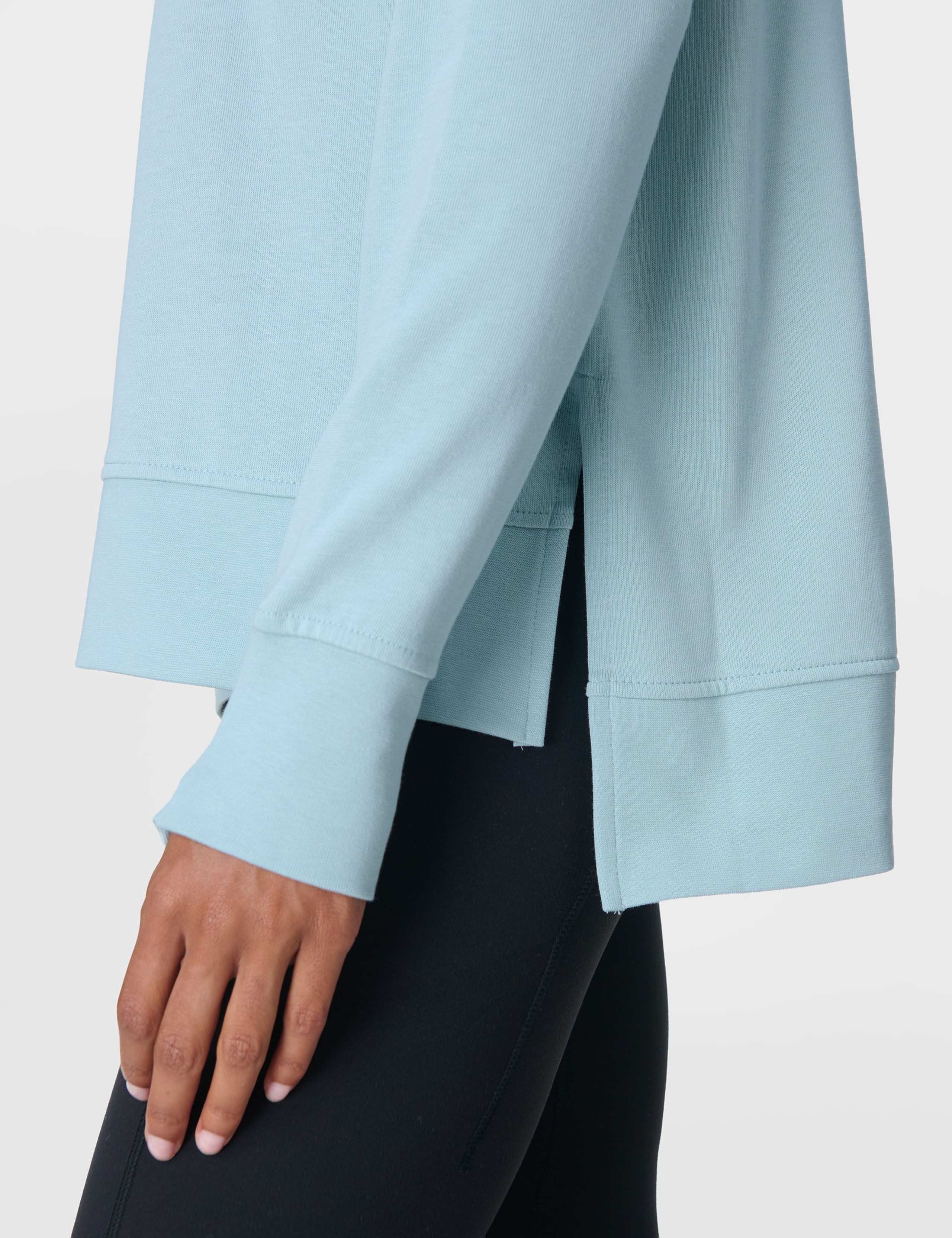 After Class Cotton Modal Longline Sweatshirt 8 of 9