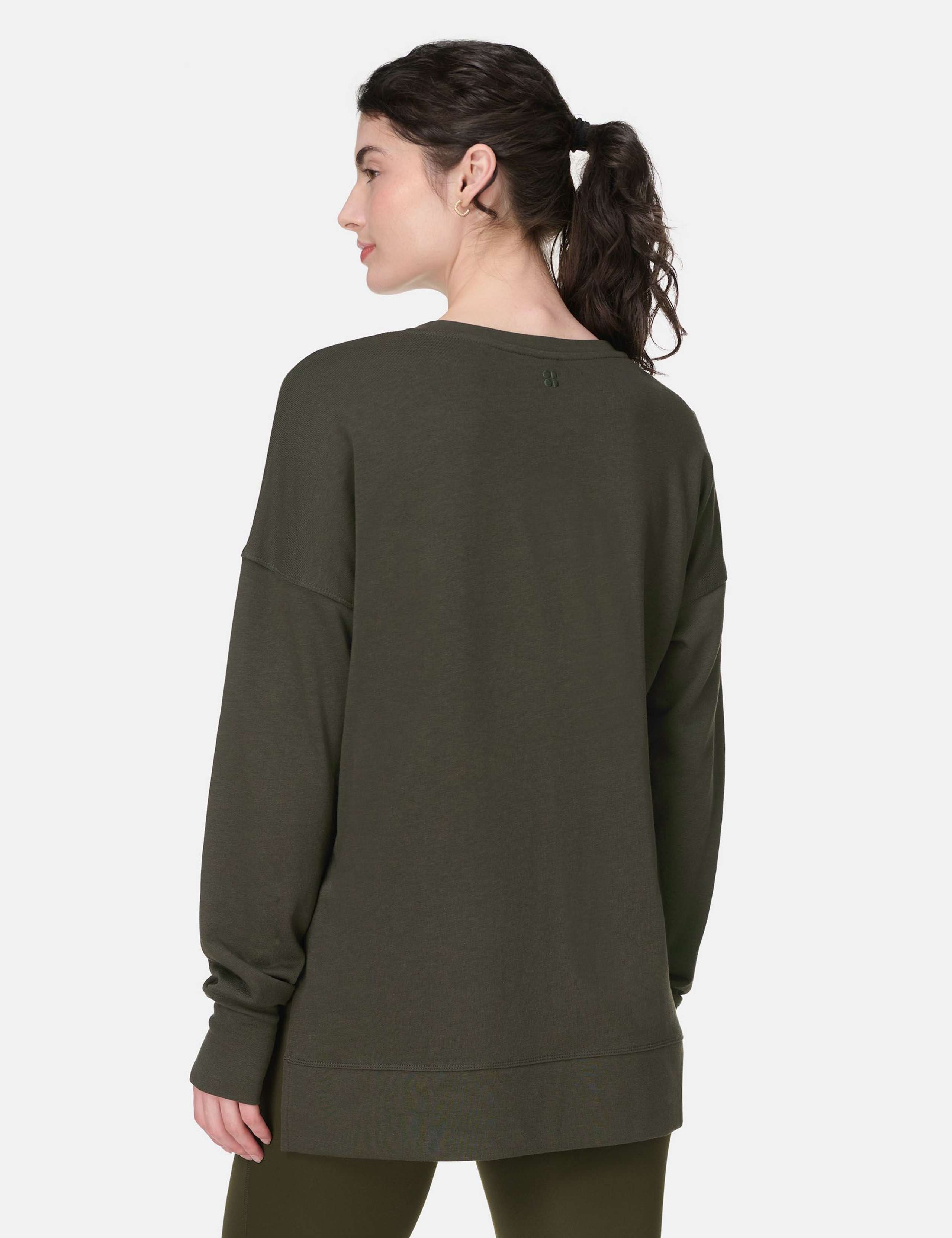 After Class Cotton Modal Longline Sweatshirt 3 of 8